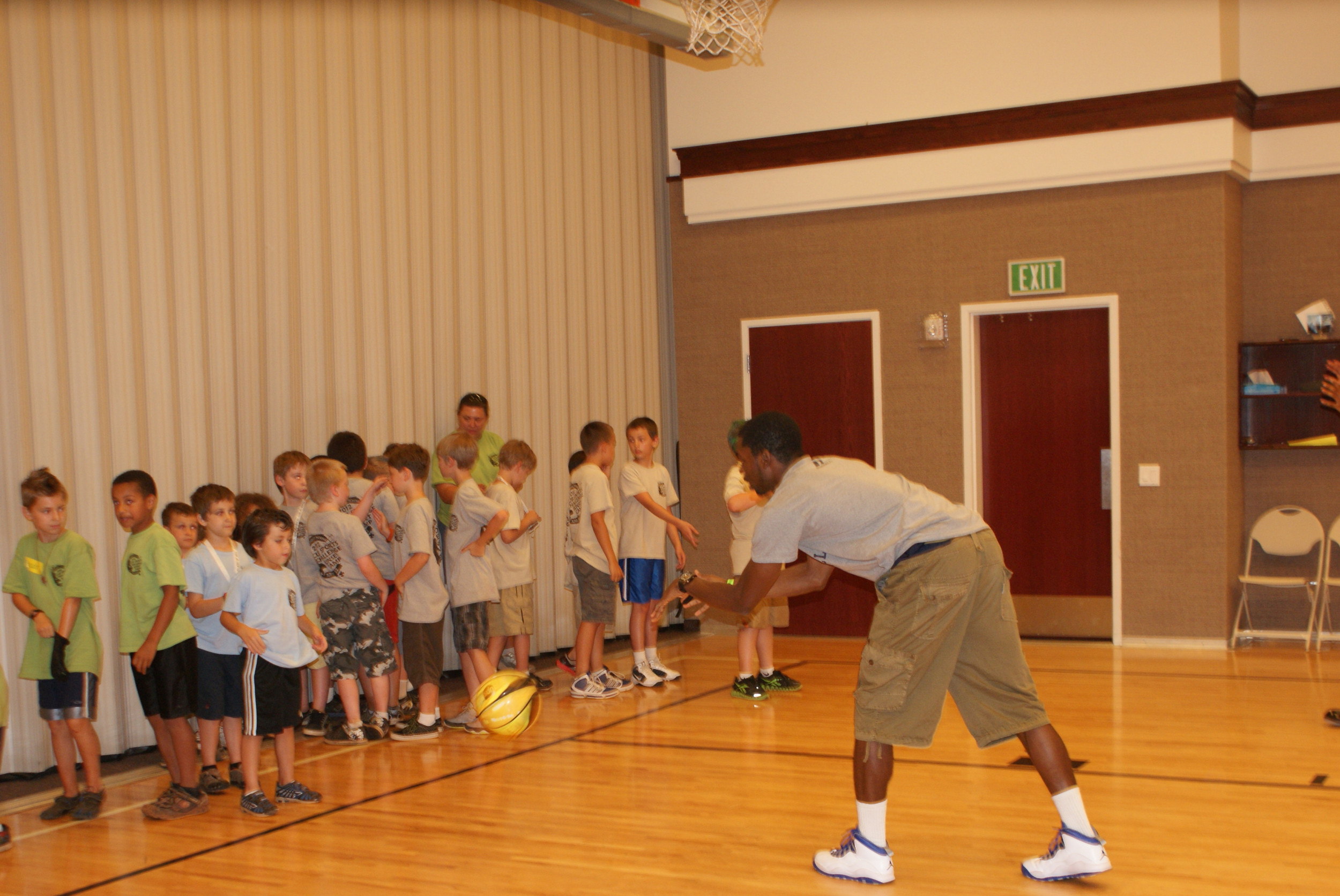 Men's Basketball Sunset Cub Scout Camp