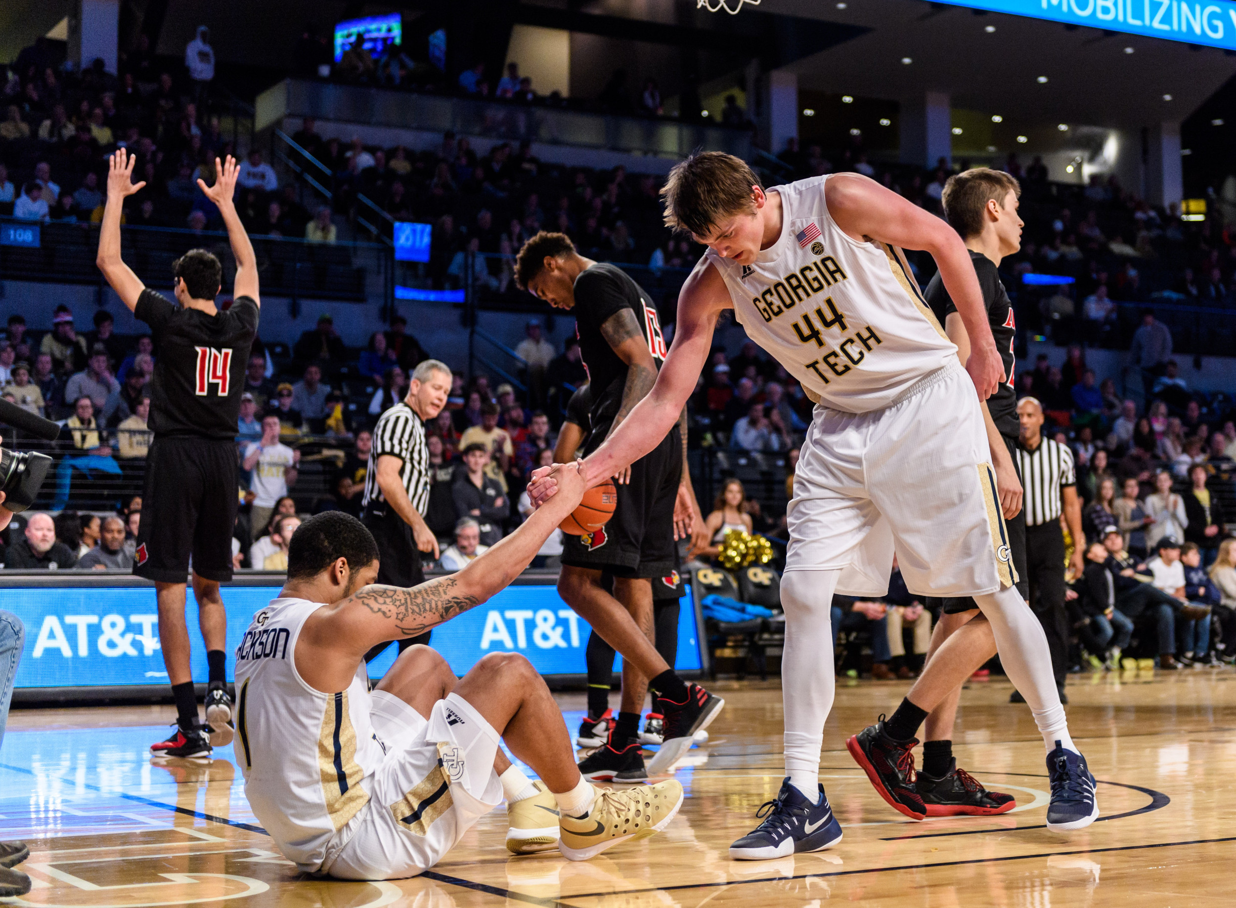 Tadric Jackson (1), Ben Lammers (44)
