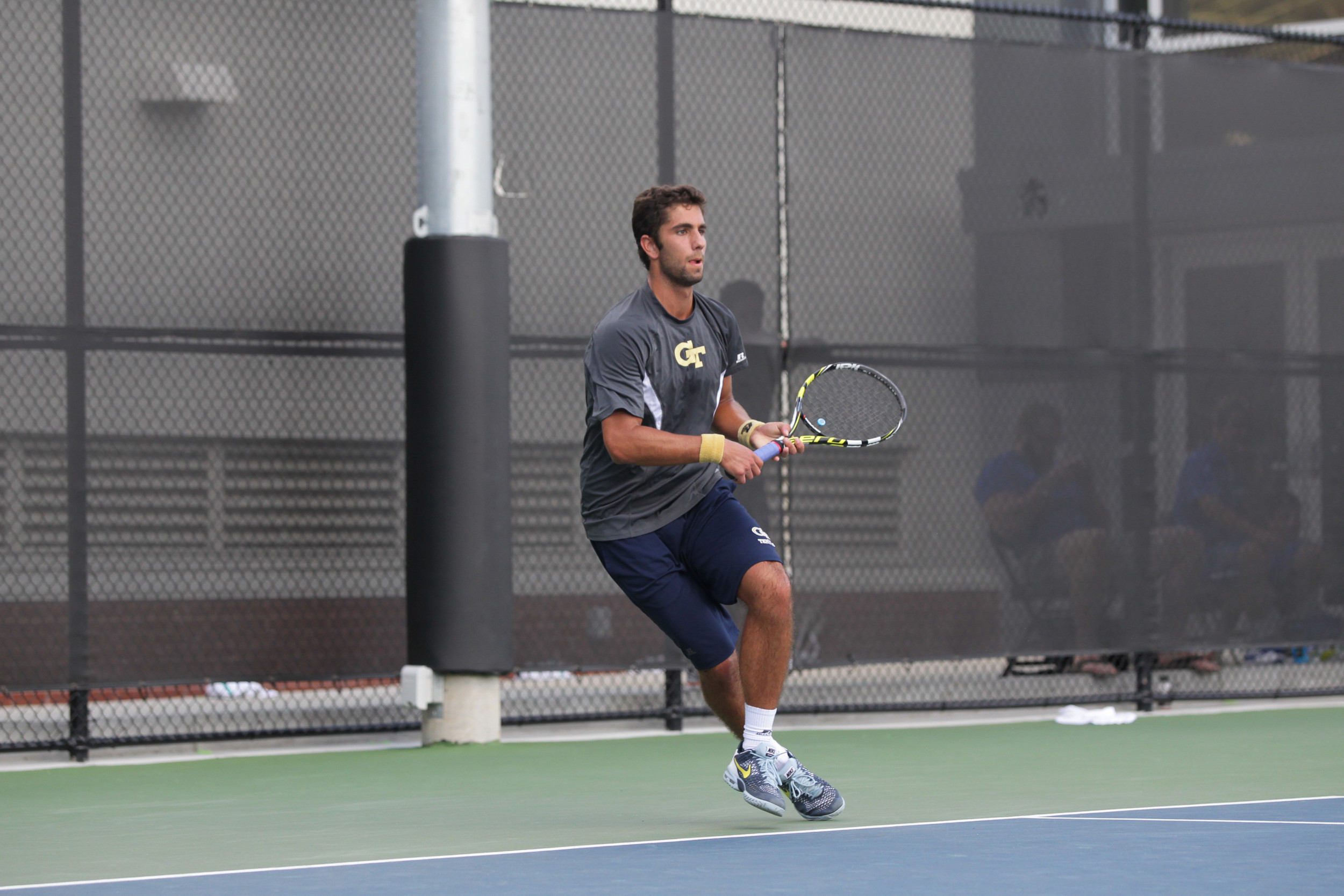 Carlos Benito at the USTA-ITA Southeast Regional, Ken Byers Tennis Complex, Atlanta, Ga.