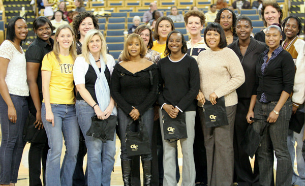 The Yellow Jackets welcomed back some of their alumni