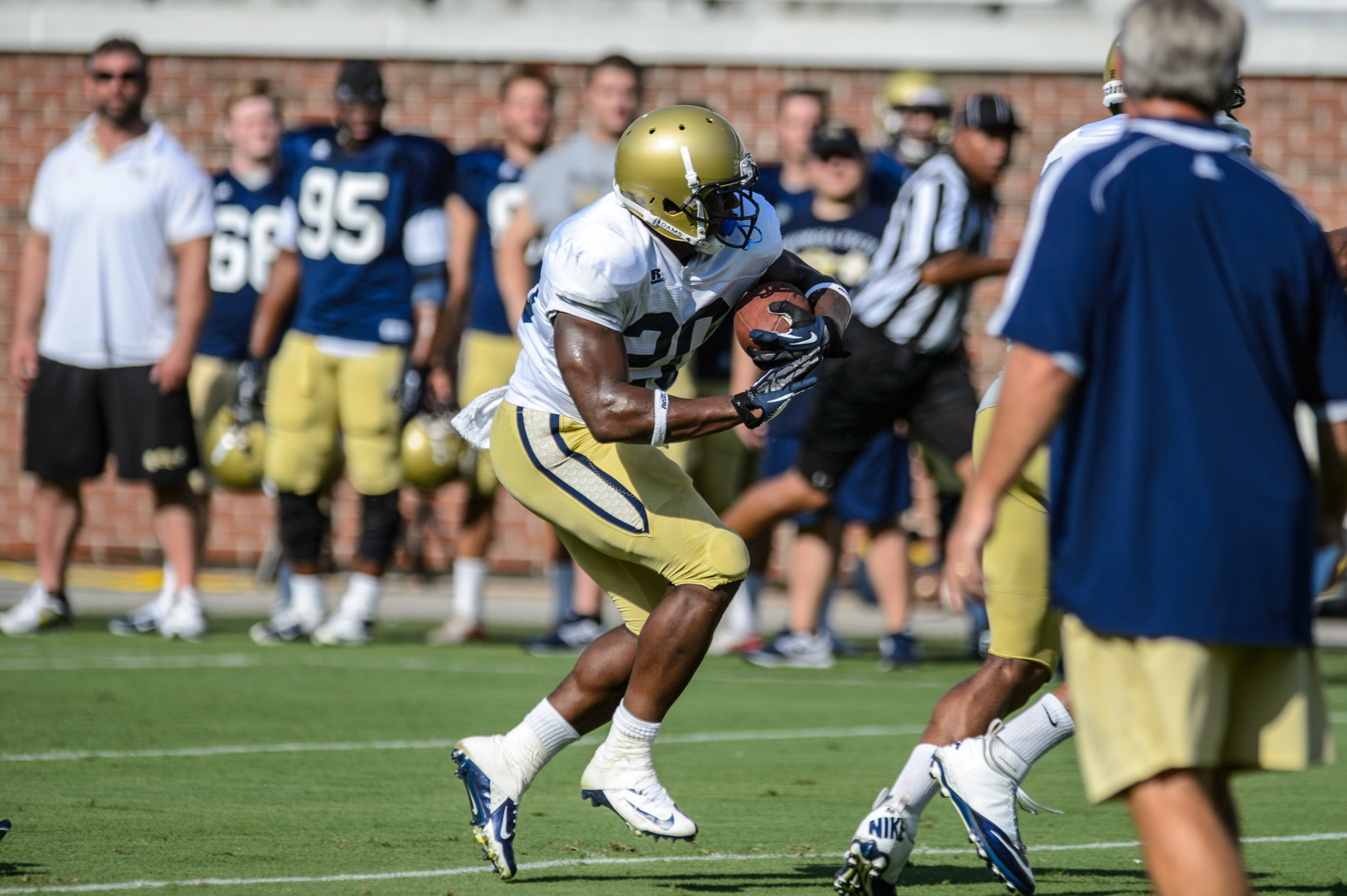 First Scrimmage of #GTCAMP13