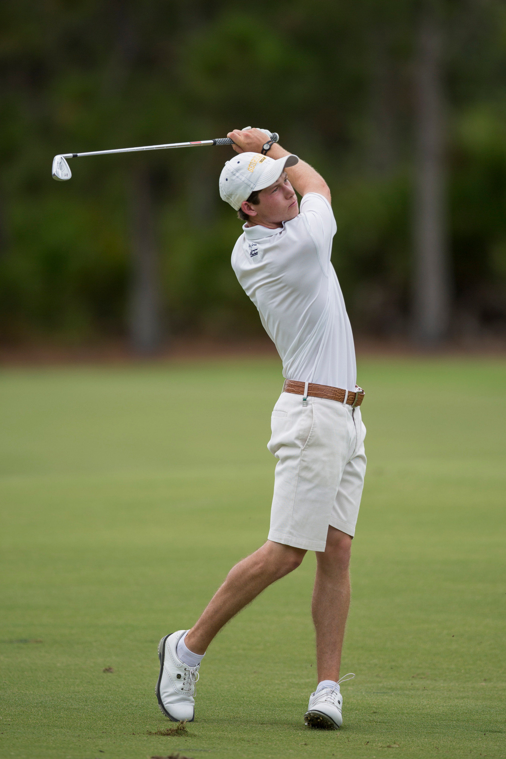 James Clark during the opening round of the NCAA Championship, May 29, 2015, The Concession Golf Club, Bradenton, Fla.