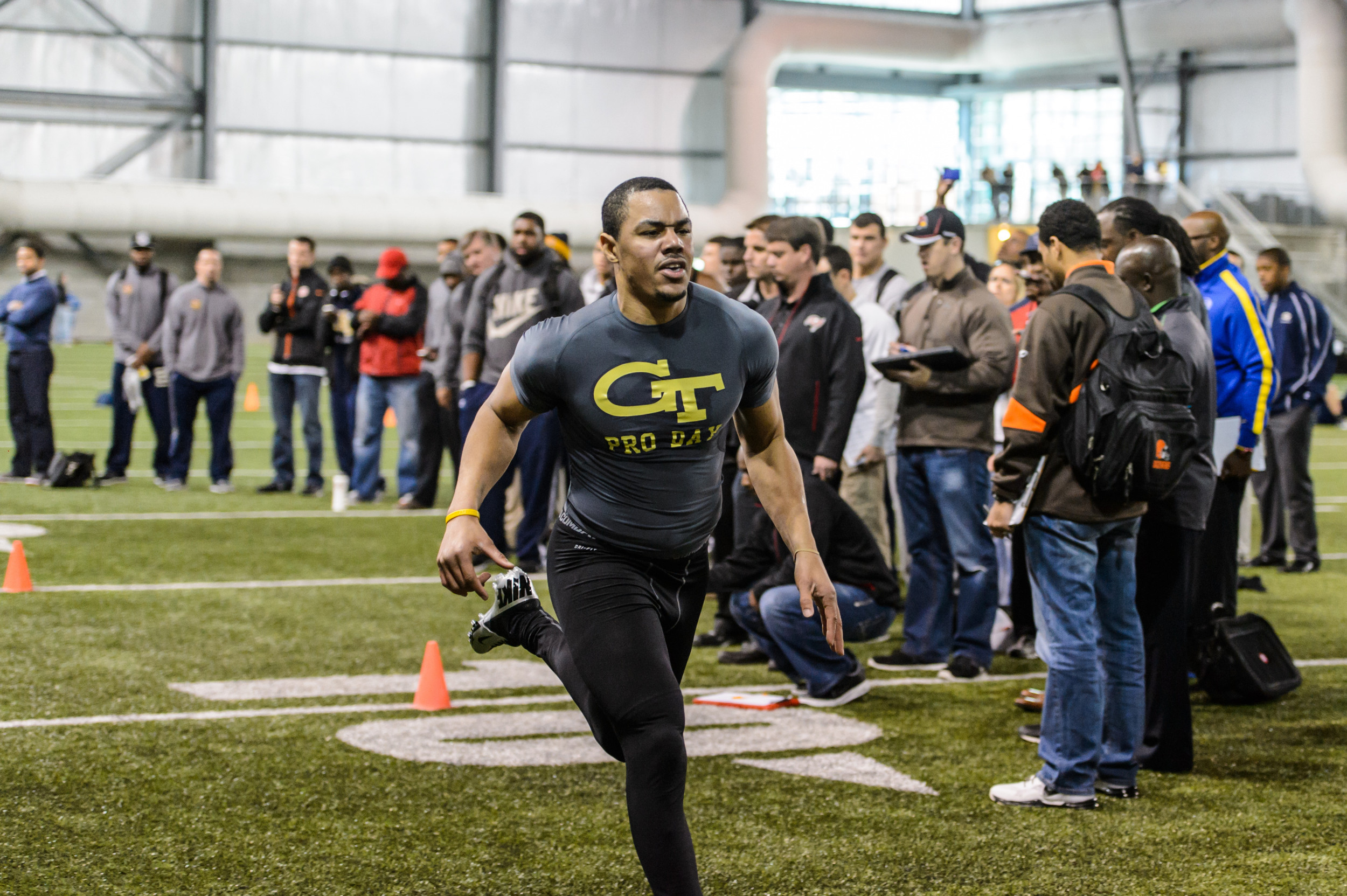 2013 Georgia Tech NFL Pro Day - Tevin Washington
