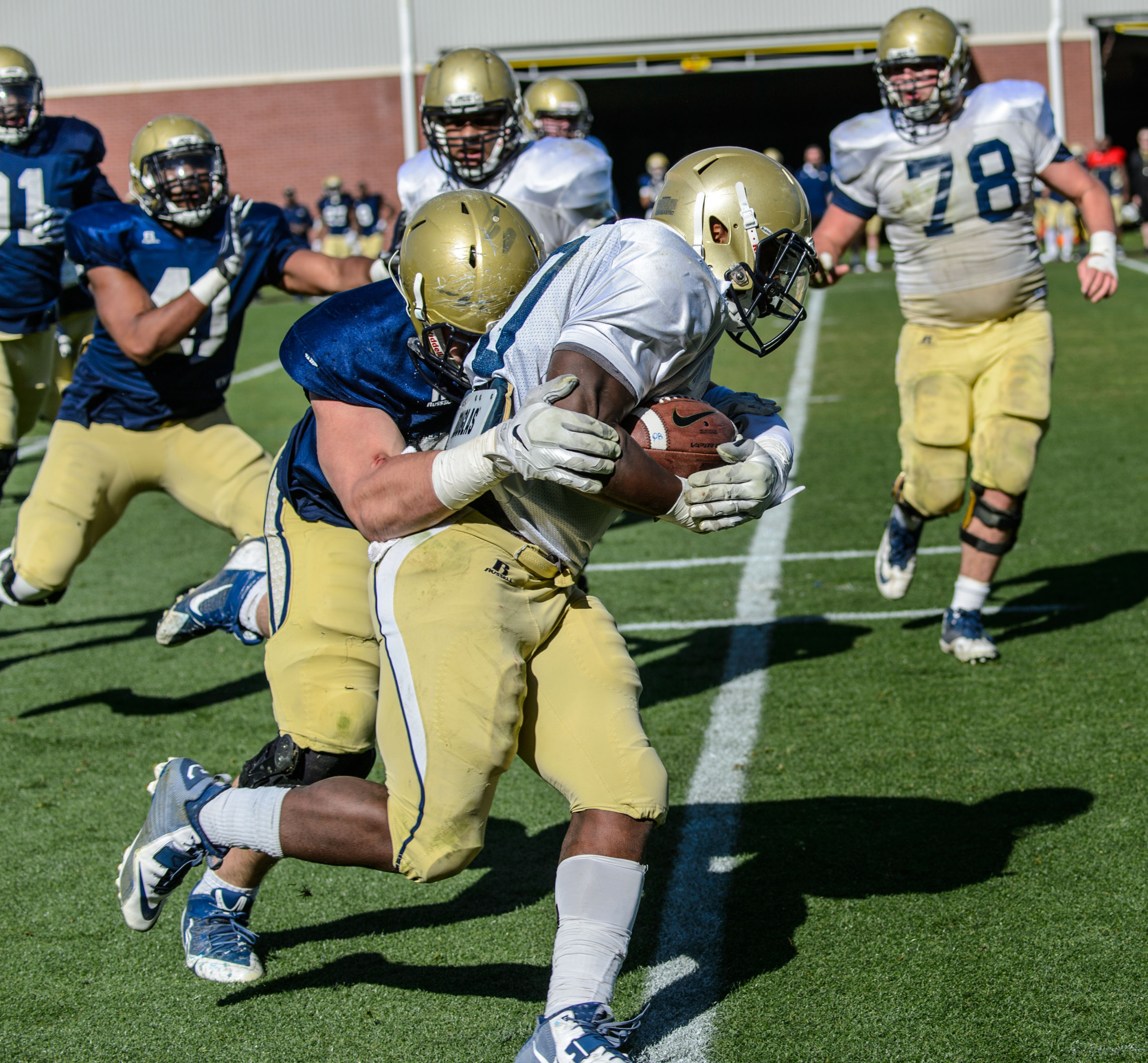 Adam Gotsis (96), C.J. Leggett (30)