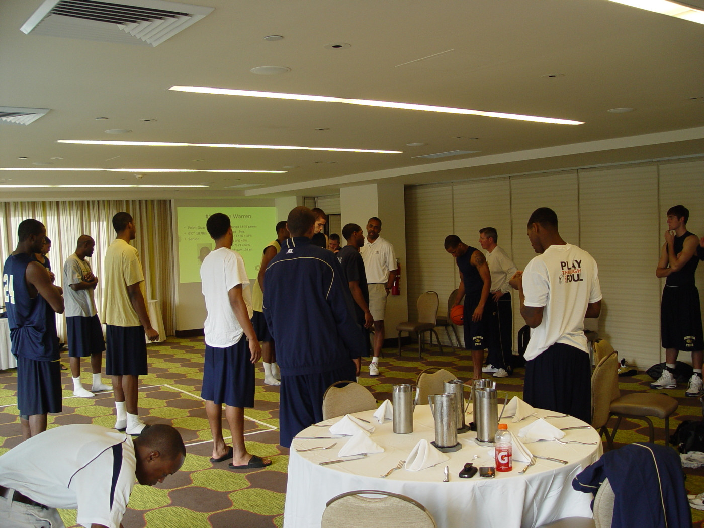 Walk-through and lunch at the Conrad Condado Plaza Hotel