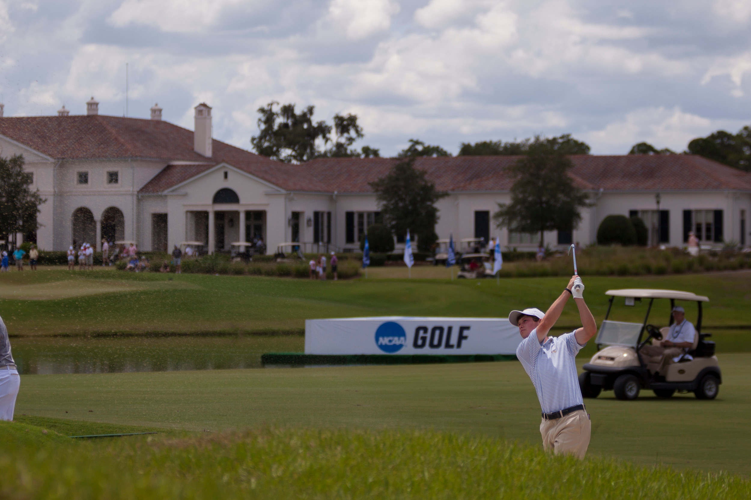 James Clark during the third round of the NCAA Championship, May 31, 2015, The Concession Golf Club, Bradenton, Fla.