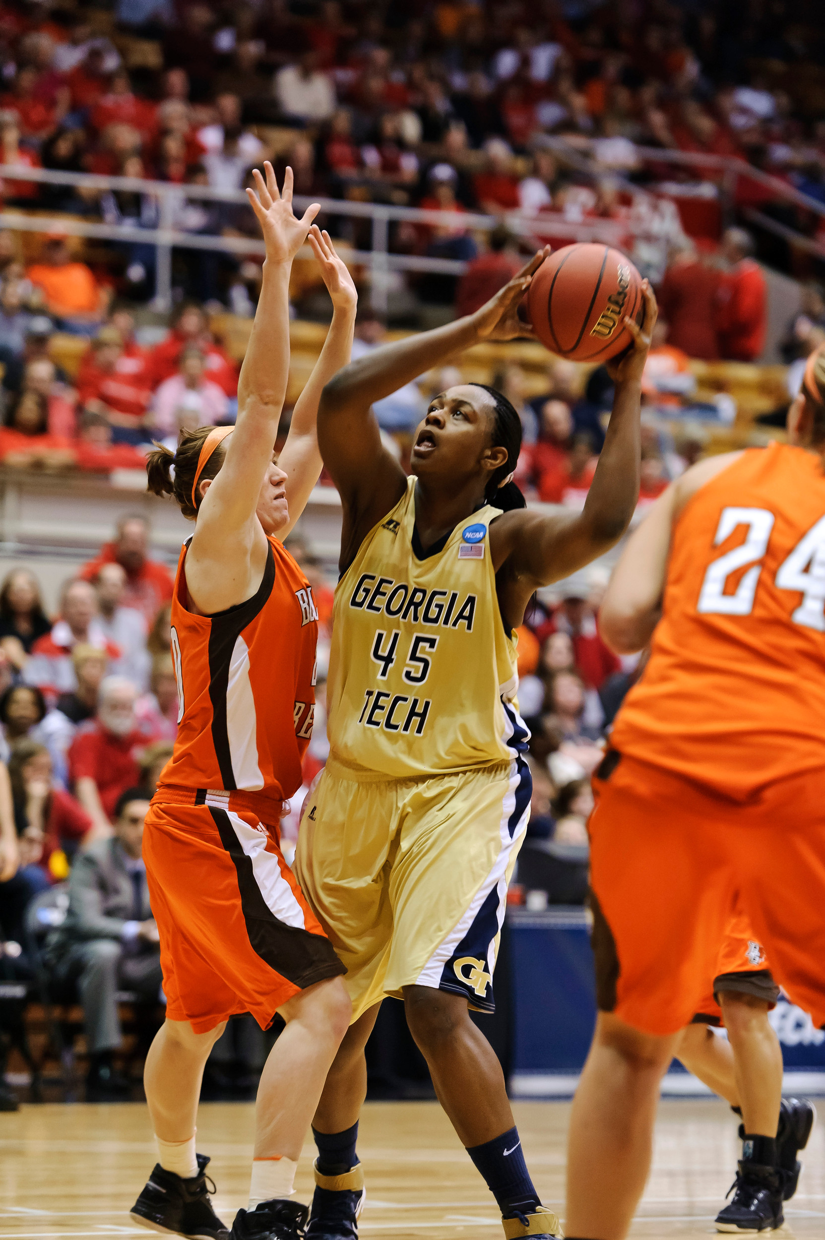 Sasha Goodlett - Women's NCAA First RoundGeorgia Tech (69) vs. Bowling Green State University (58)