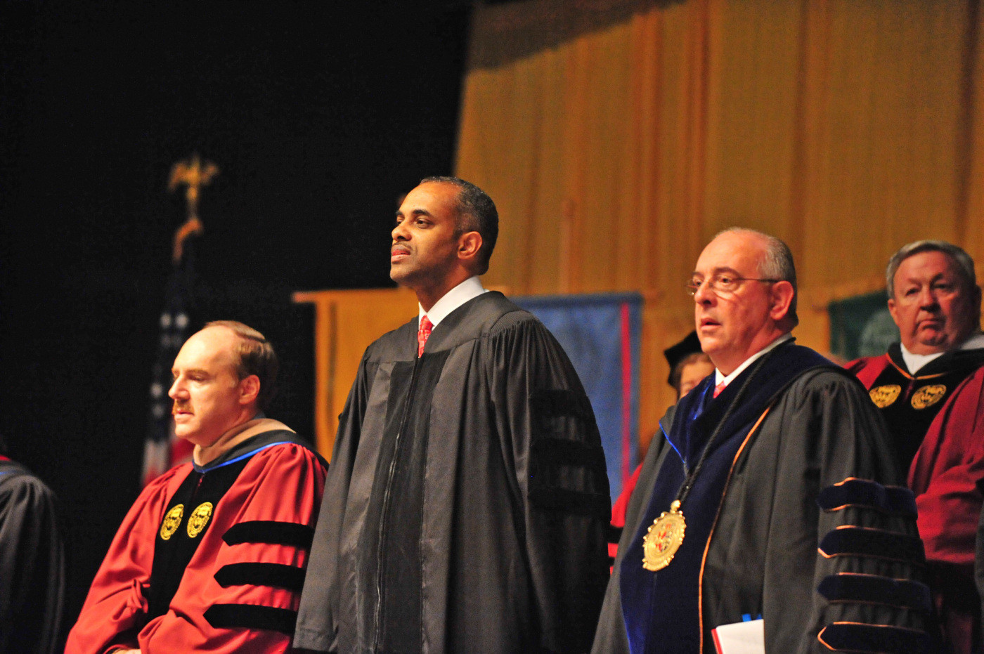 Paul Hewitt at the 2010 St. John Fisher College Commencement exercises.