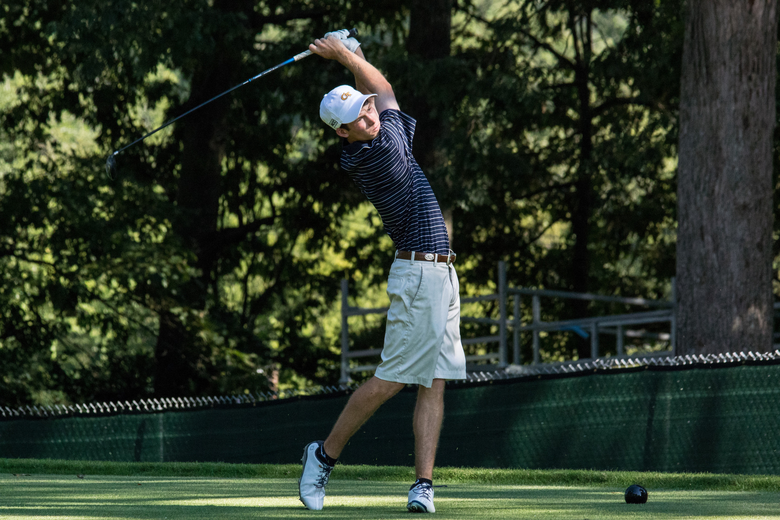 James Clark during a qualifying round at East Lake Golf Club, August 28, 2014