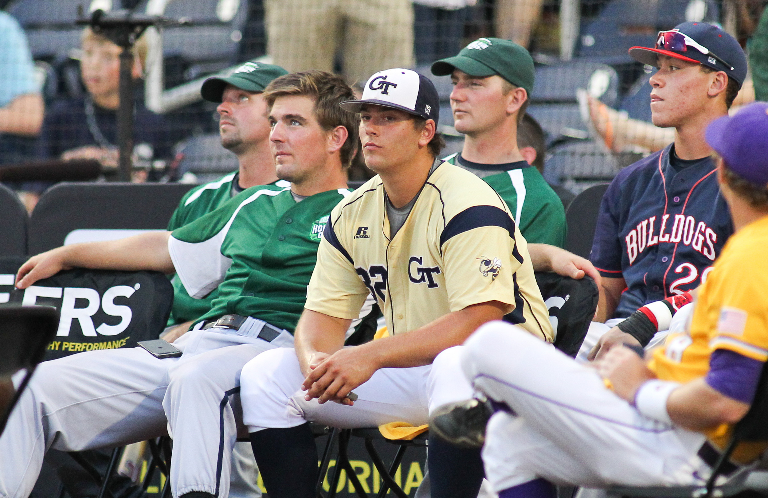 Daniel Palka (32), Zane Evans (10) - 2012 College Home Run Derby (photo by Mike Spomer)