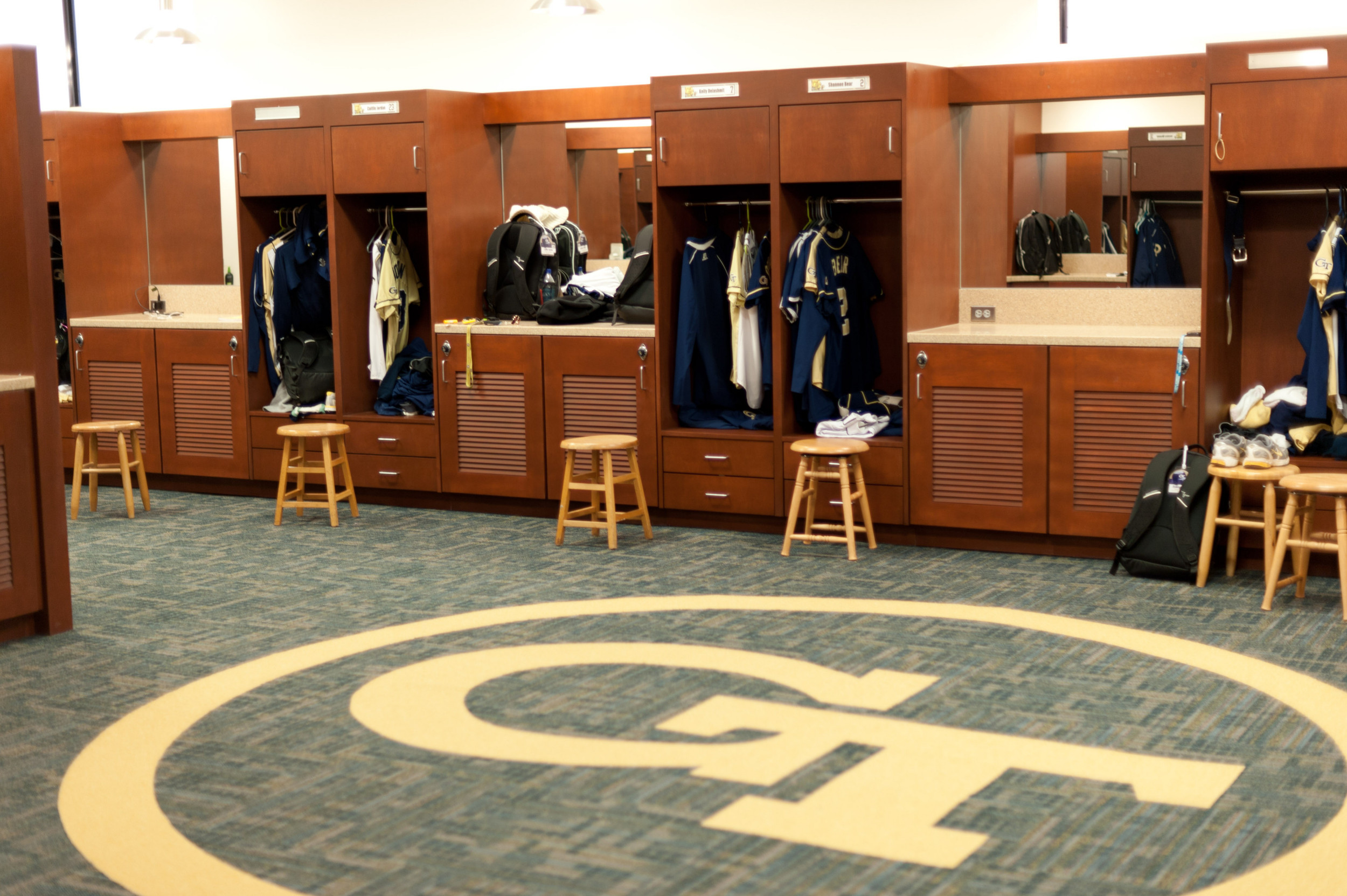 locker room