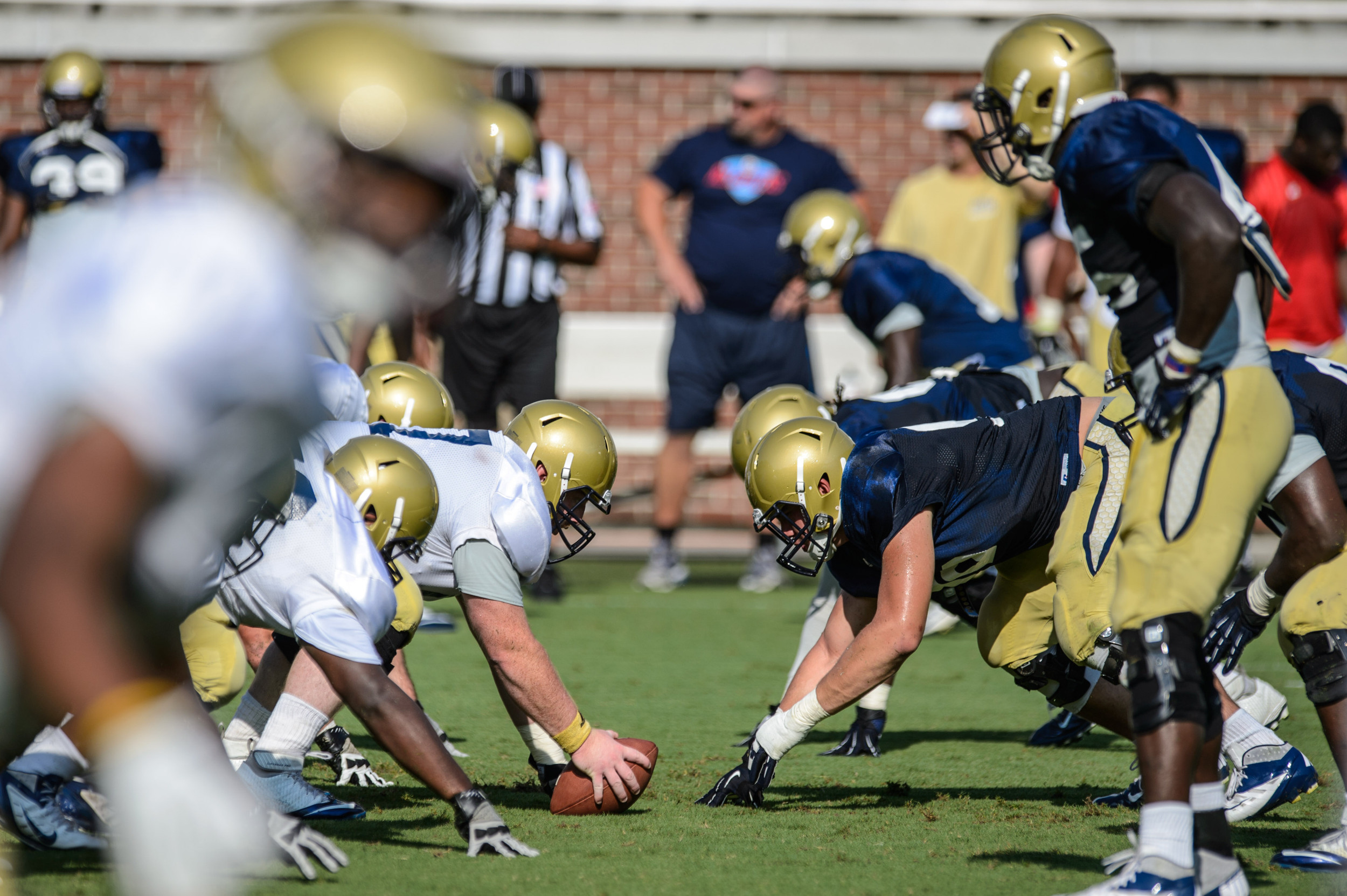 First Scrimmage of #GTCAMP13