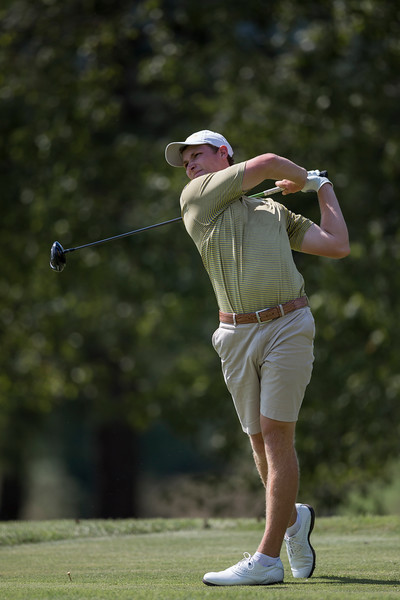Vincent Whaley during the first round of the Carpet Capital Collegiate, September 11, 2015