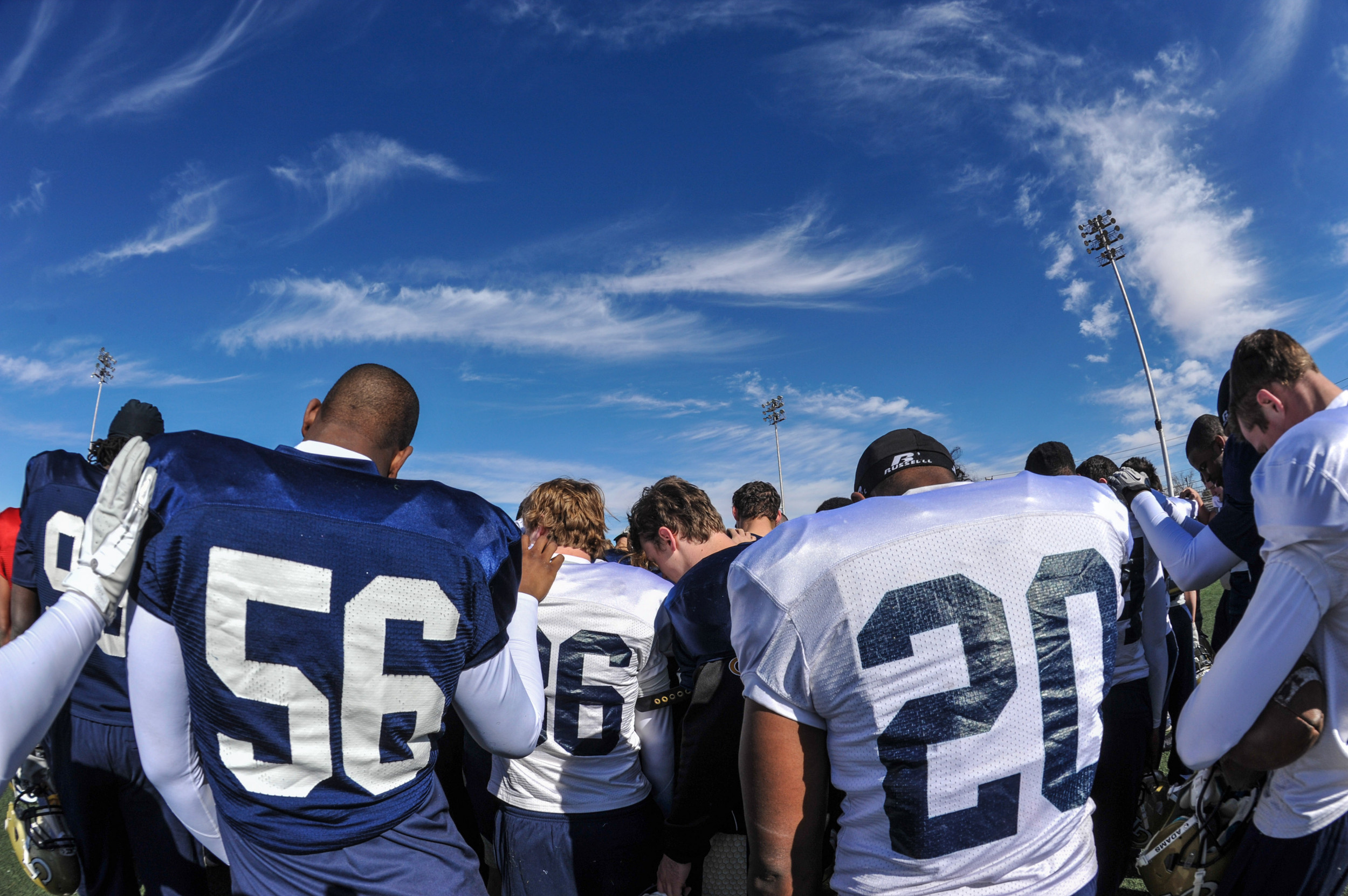 Georgia Tech held it's final practice in preparation for the 2012 Hyundai Sun Bowl.