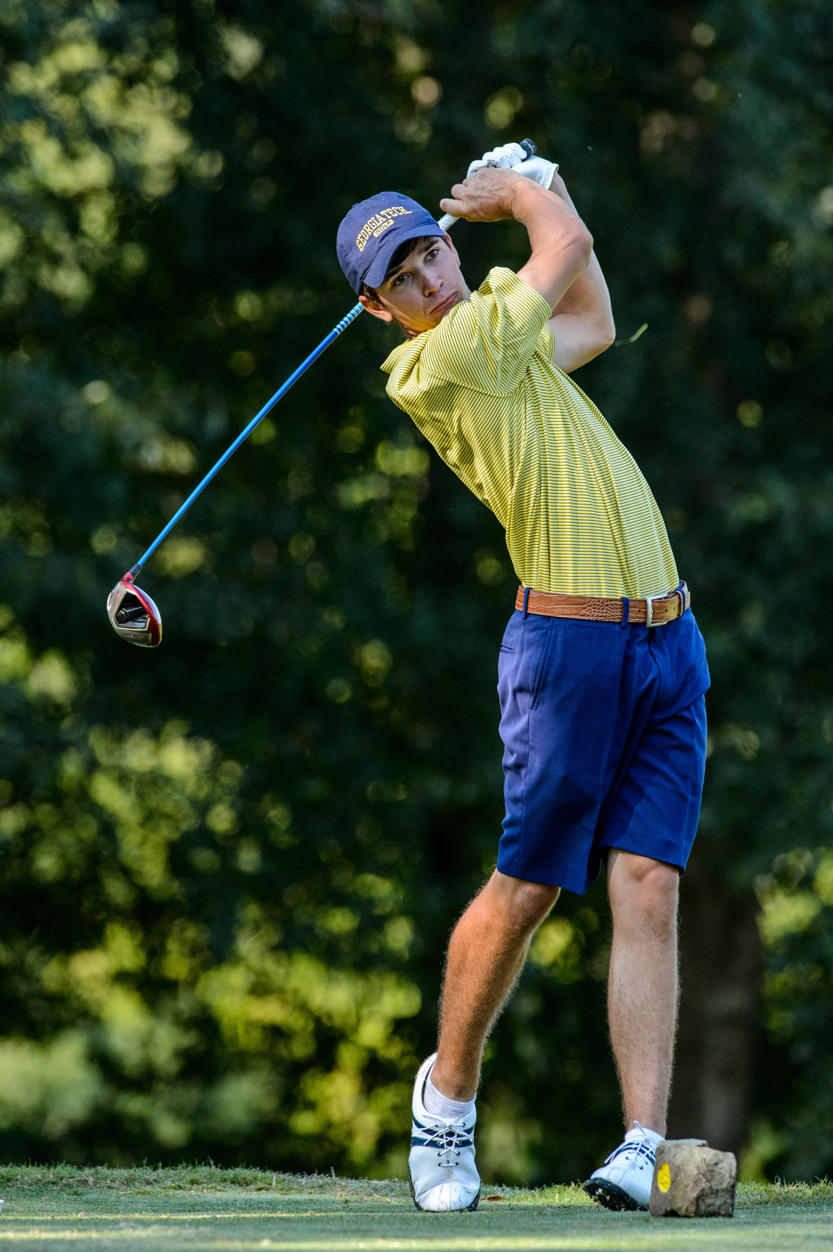 Jacob Joiner during the final round of the Carpet Capital Collegiate, September 7, 2014