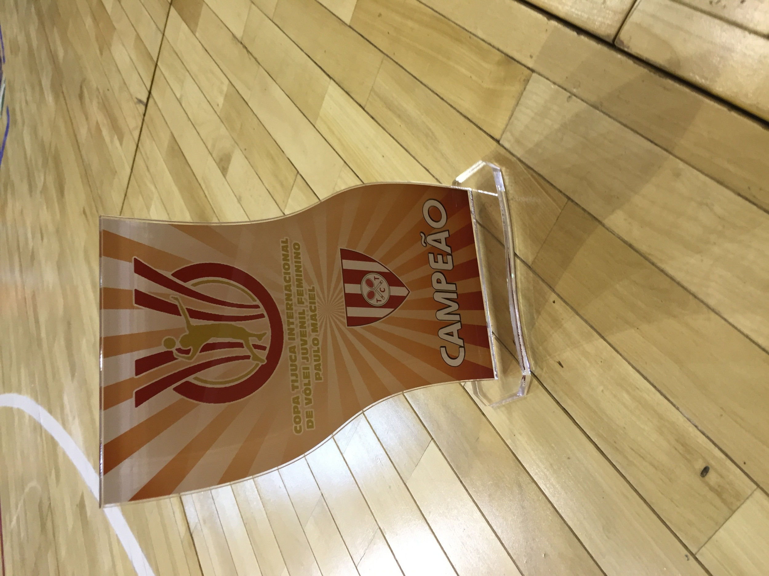 First-place trophy