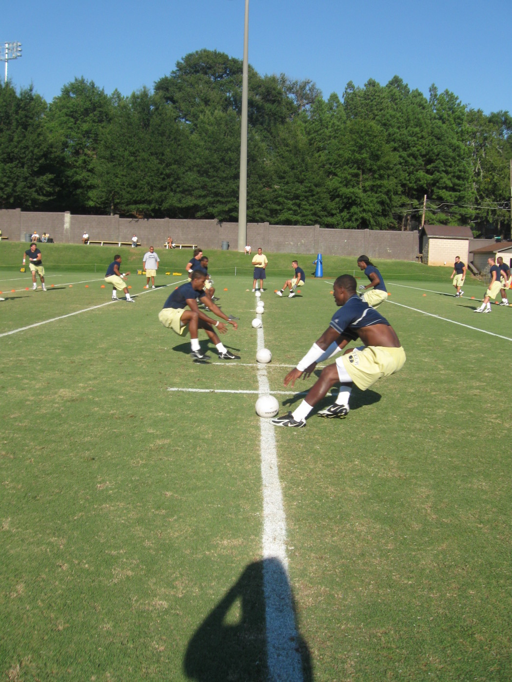 Georgia Tech Football Practice and Dodgeball Tournament (August 8)