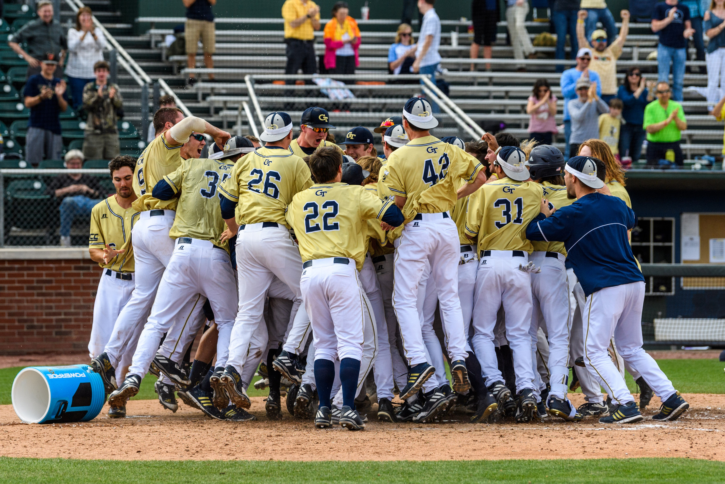The Jackets win!