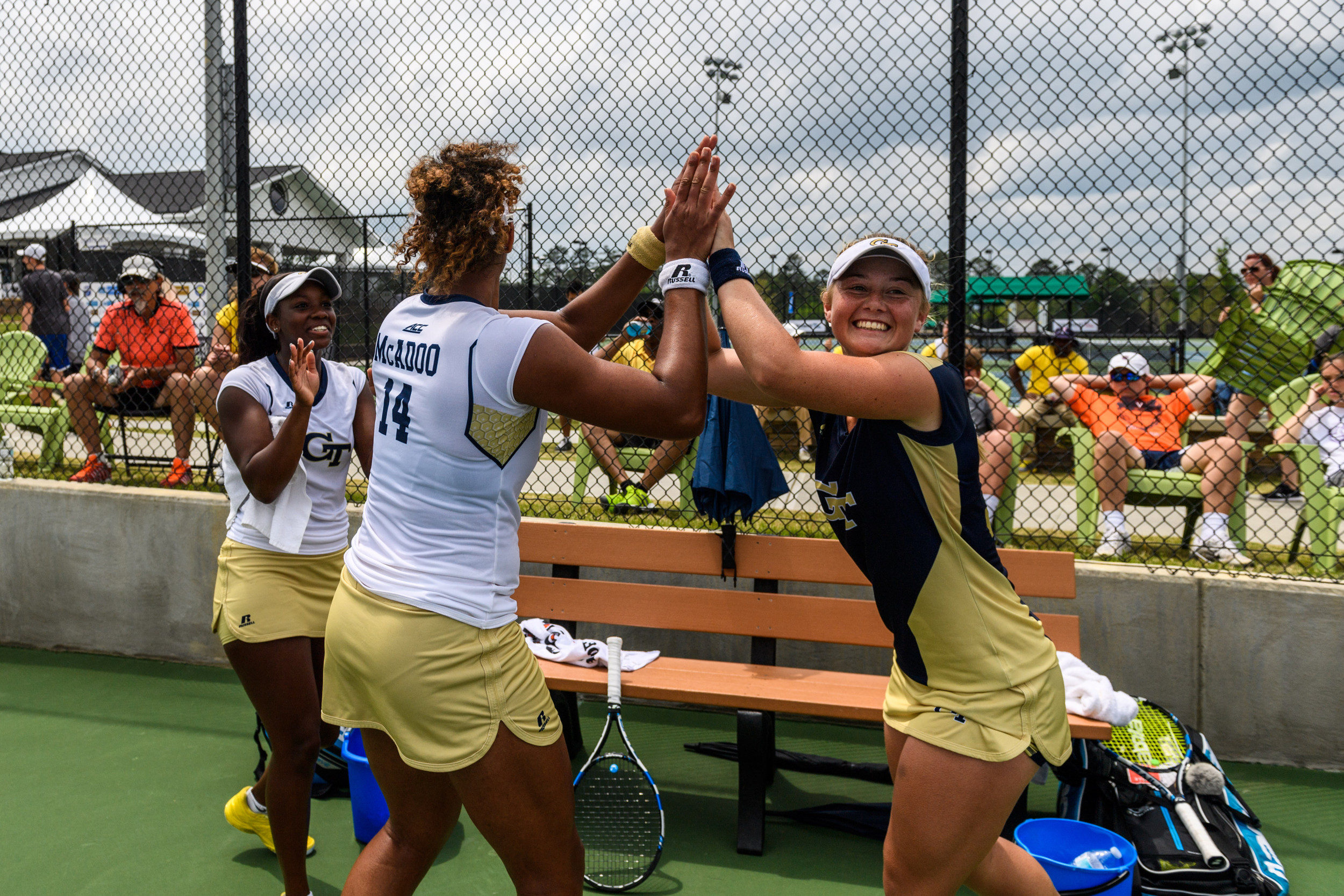 Paige Hourigan, Kenya Jones, Rasheeda McAdoo