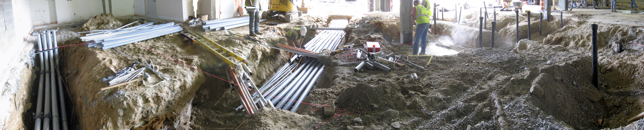 Construction of McCamish Pavilion - 9/15/11