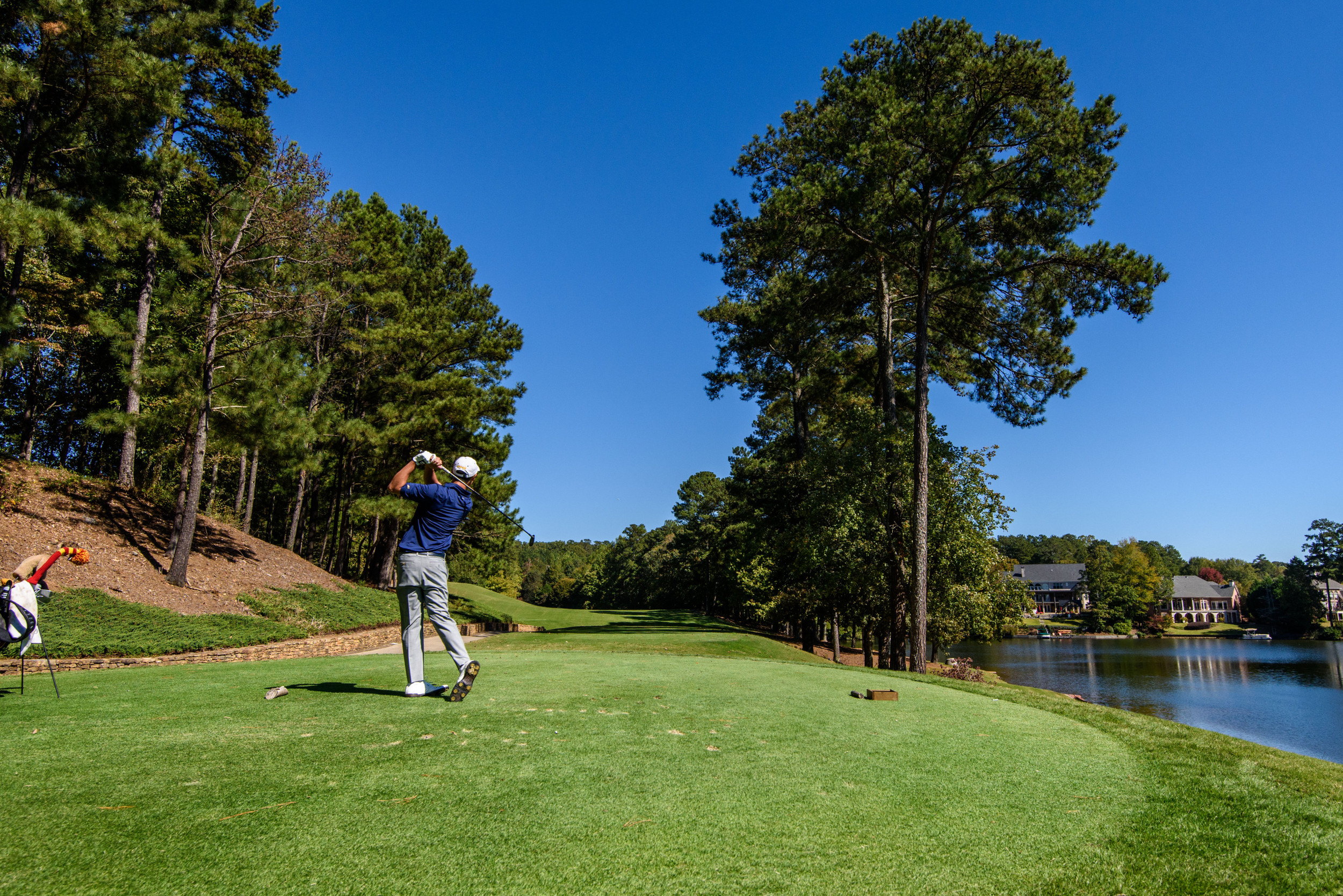 Chris Petefish during the final round of the United States Collegiate Championship at the Golf Club of Georgia, October 18, 2015