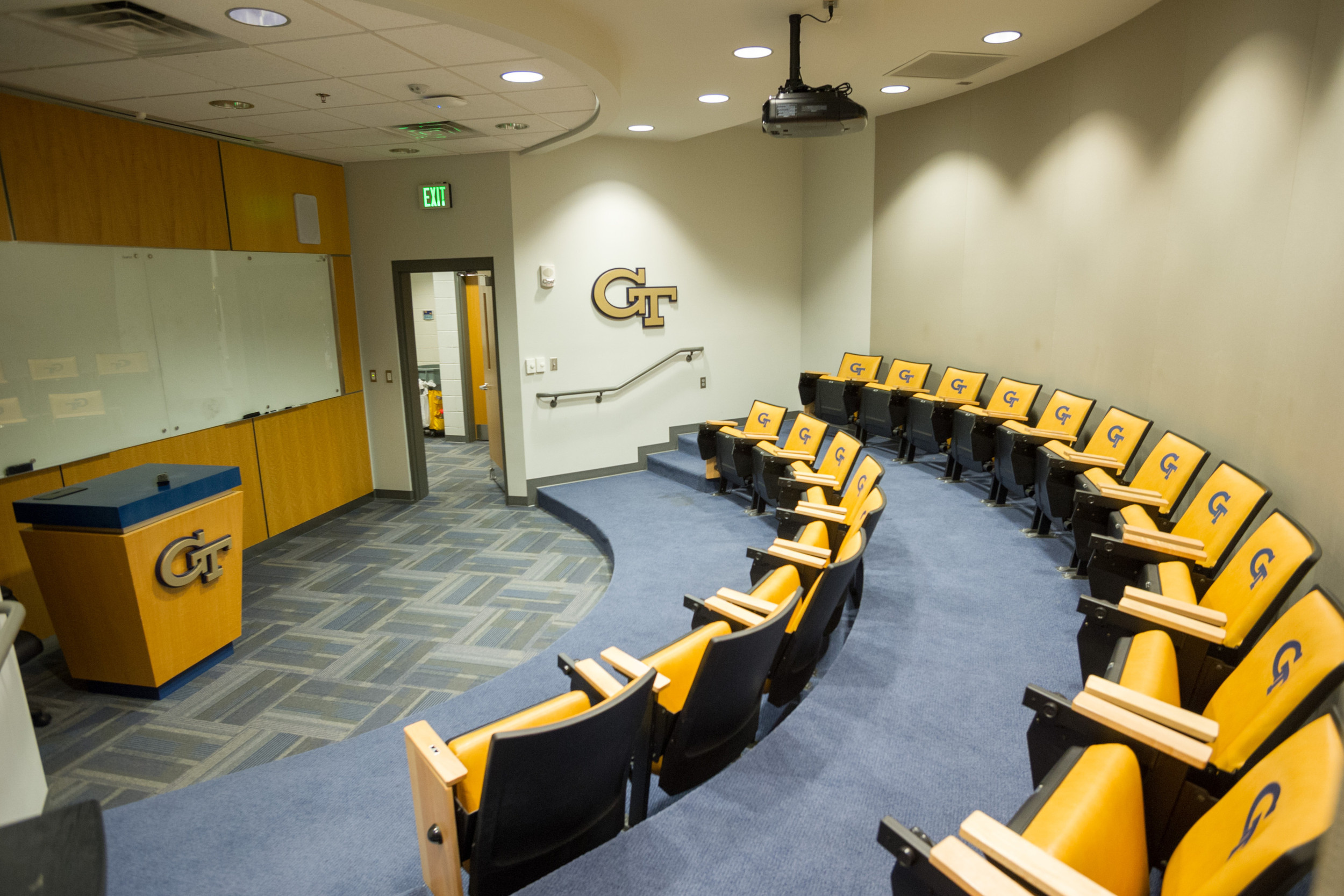 Video room at the Zelnak Center - May 18, 2017