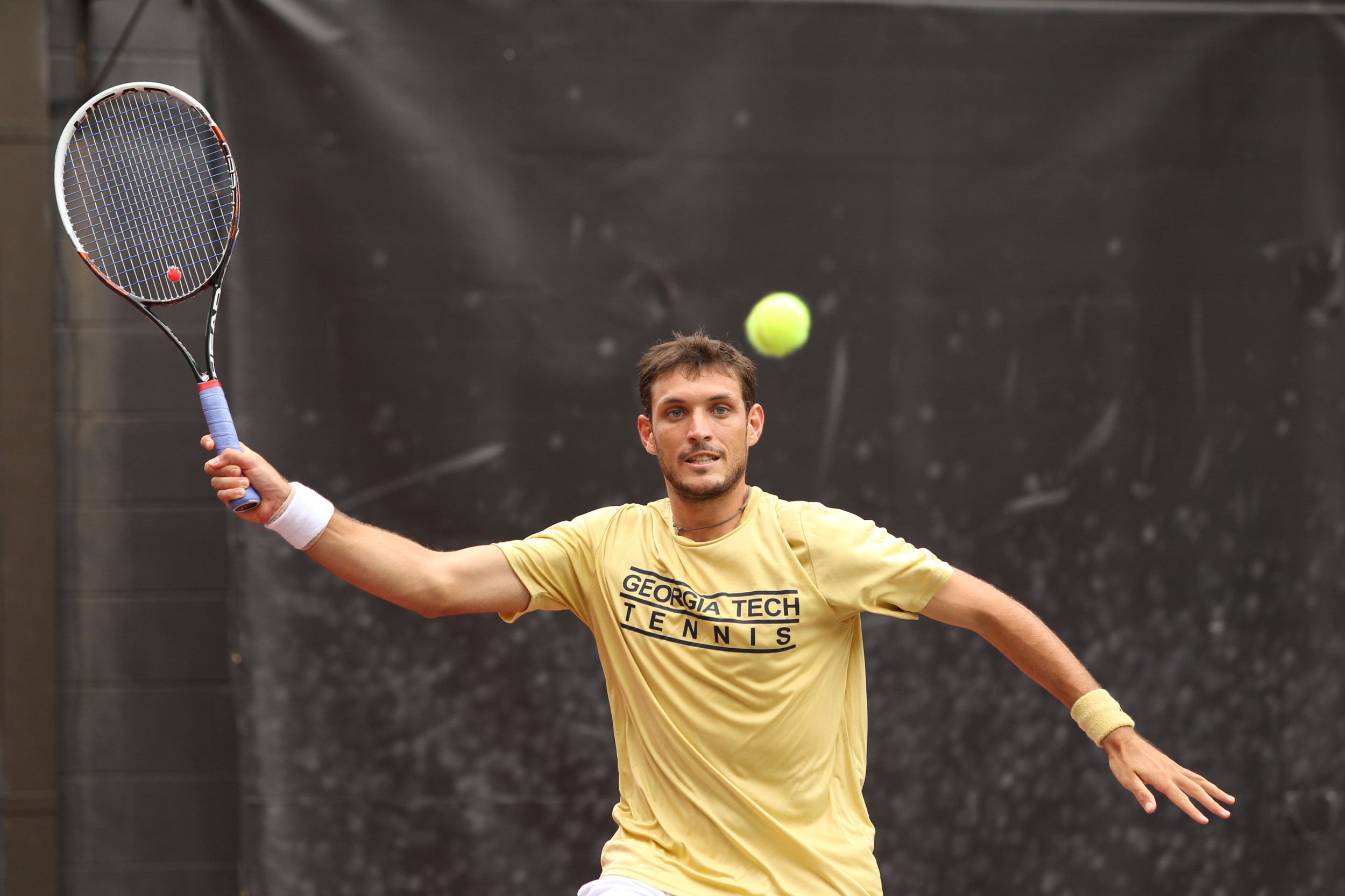 Eduardo Segura at the Southern Intercollegiate Championships, September 12-15, 2014, Athens, Ga.