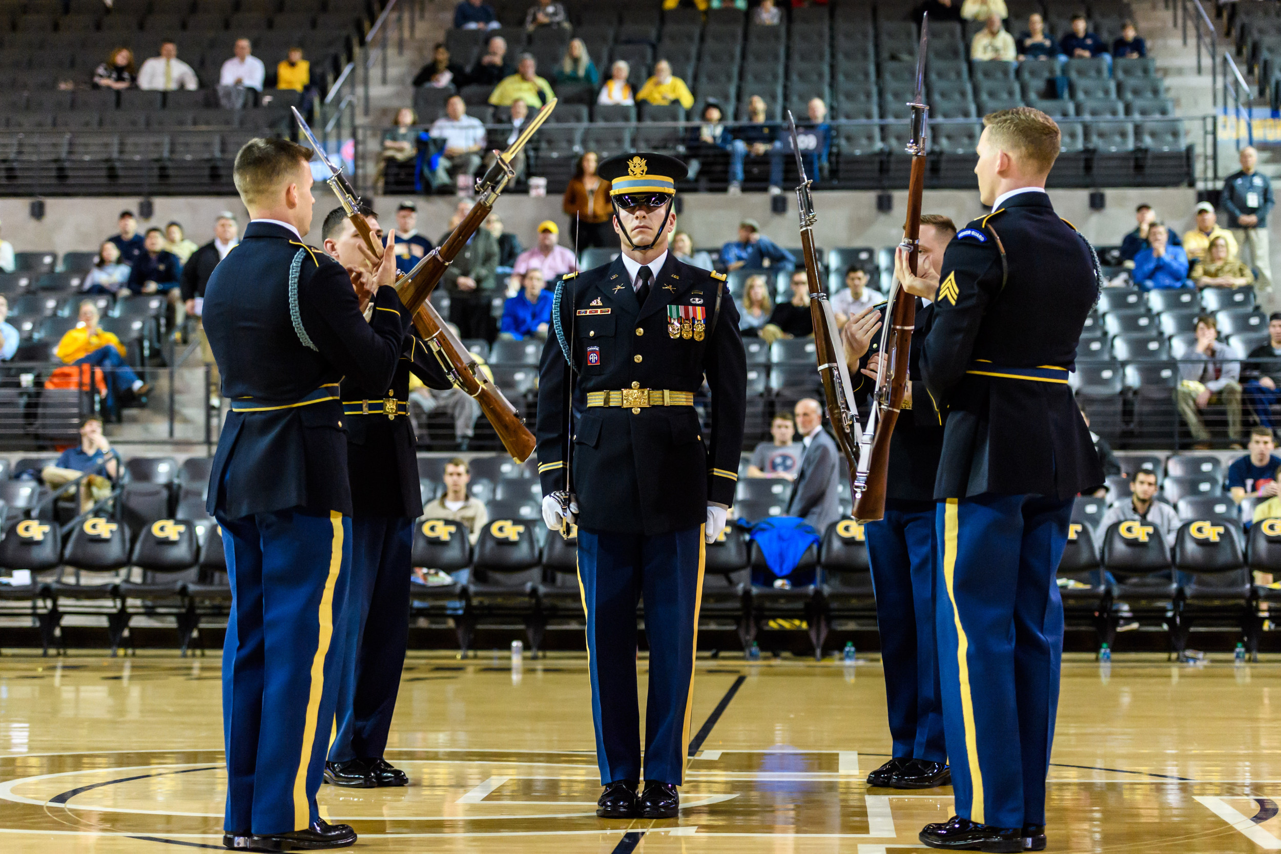 The United States Army Drill Team Soloists