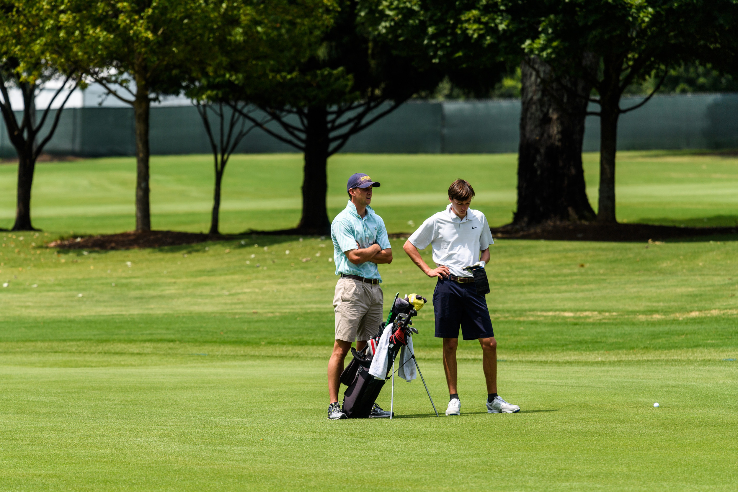 Drew McGee - Luke Schniederjans - Georgia Tech Golf Qualifying August 28, 2016