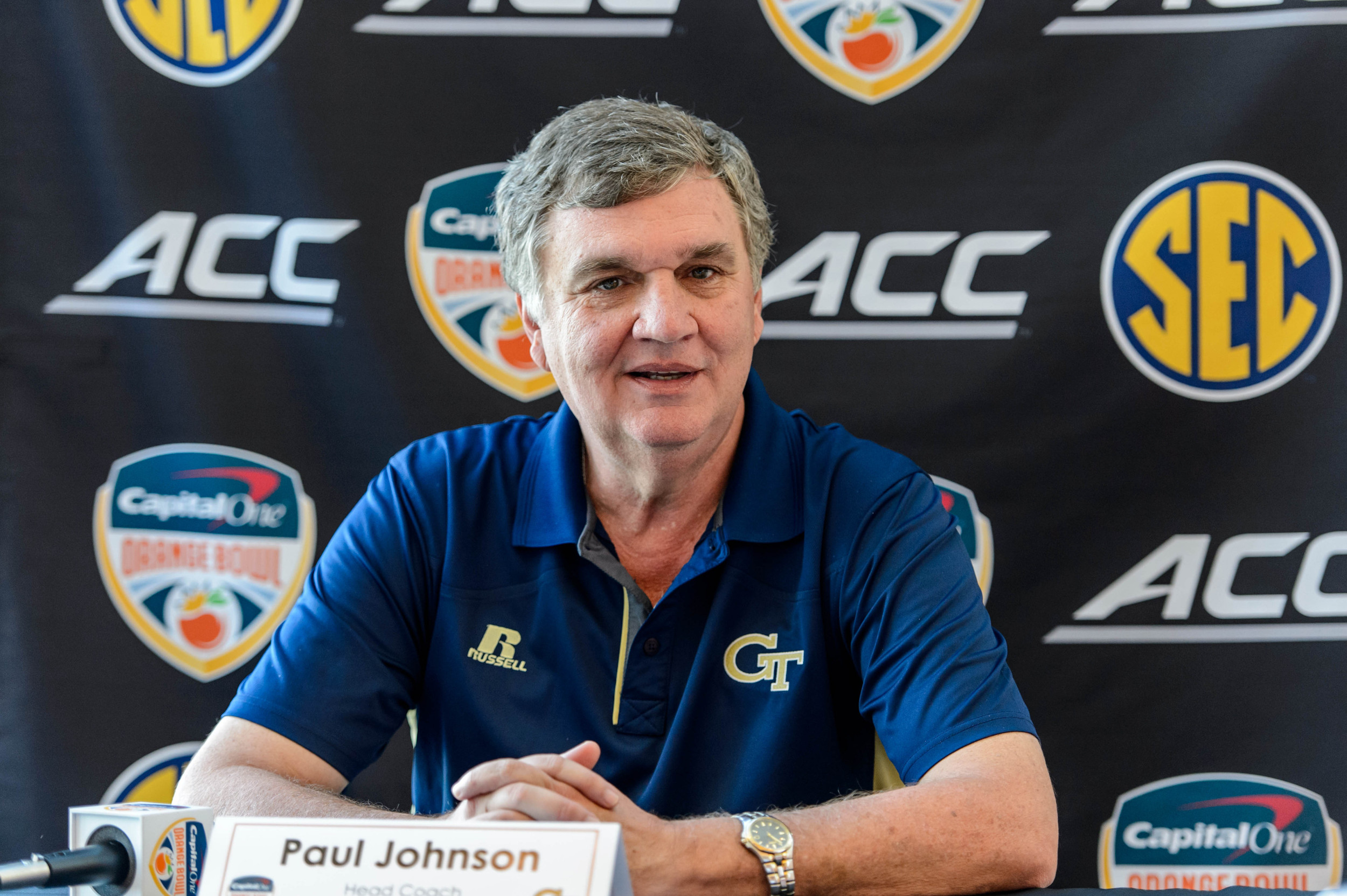 Coach Paul Johnson