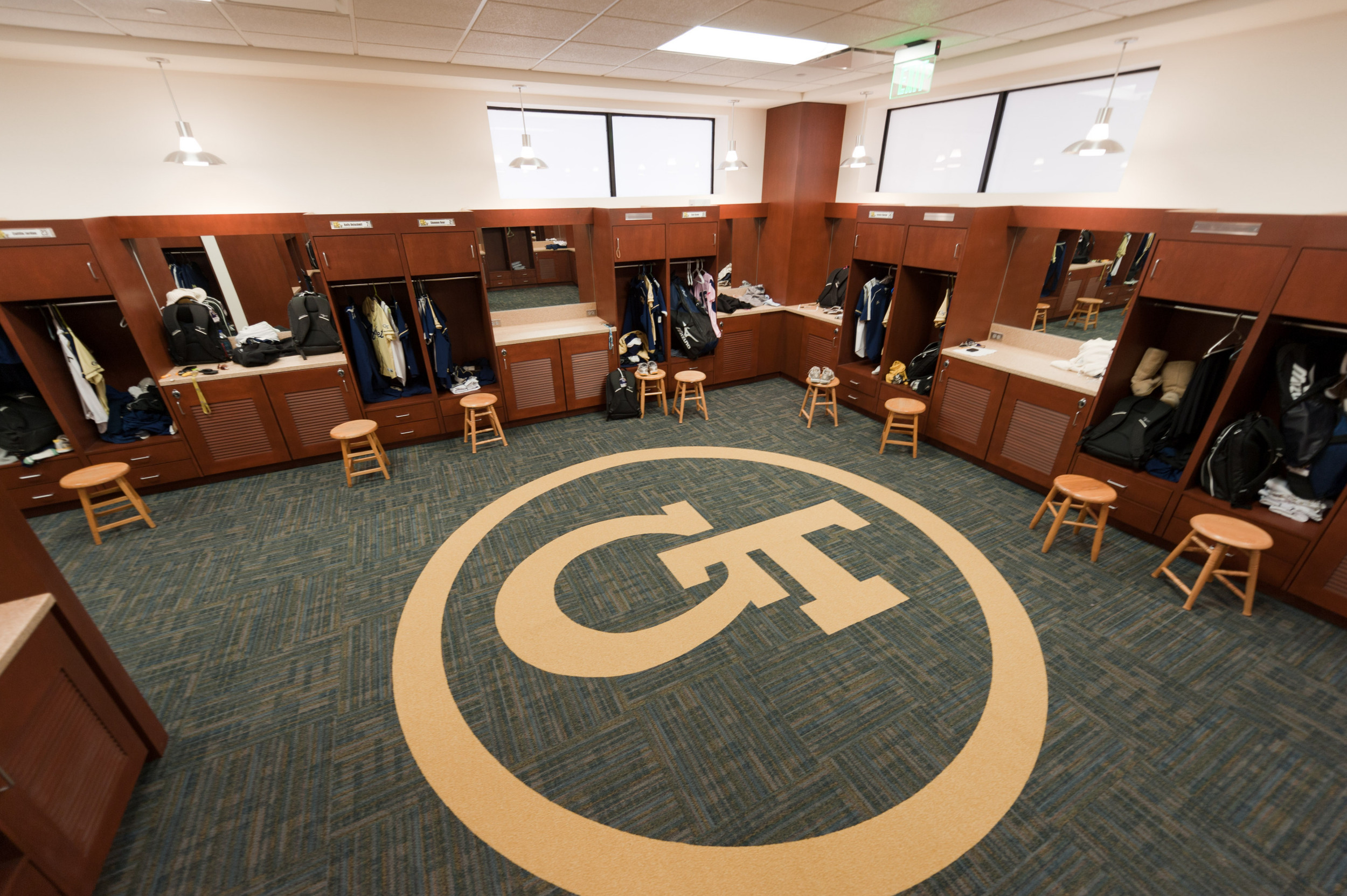 locker room