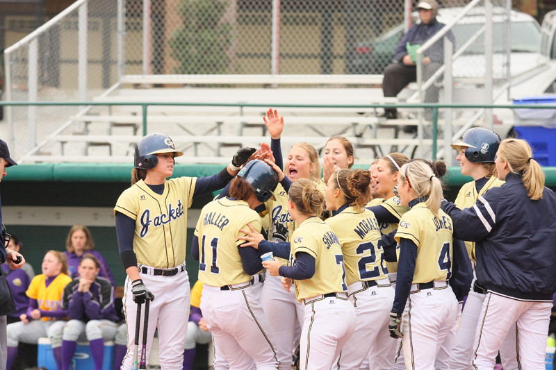 Whitney Haller home run trot
