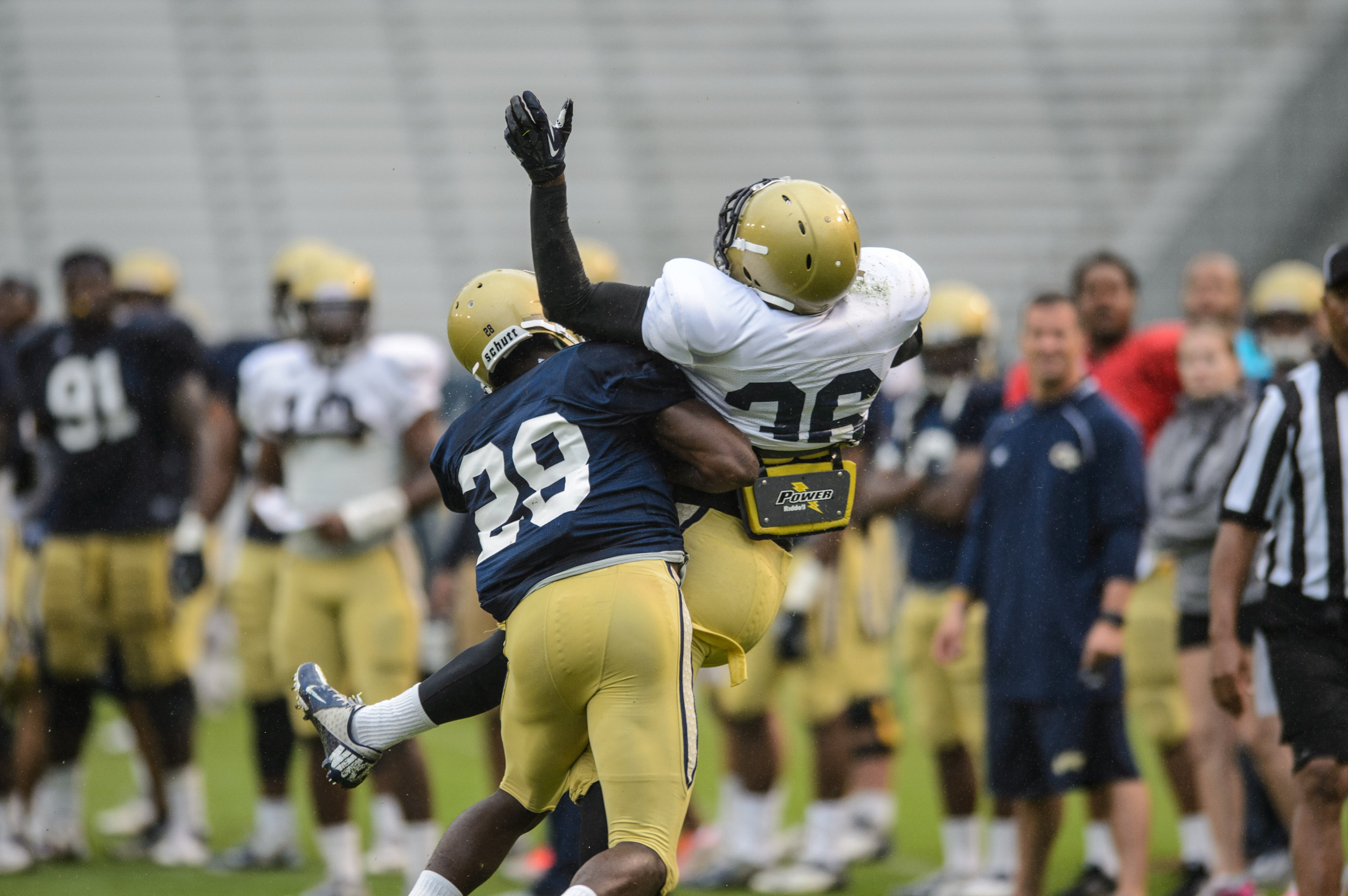 Jackets End #GTCAMP13 With Saturday Scrimmage