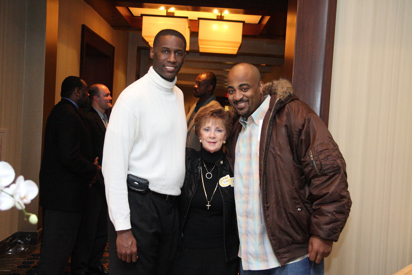 1990 Basketball team reception