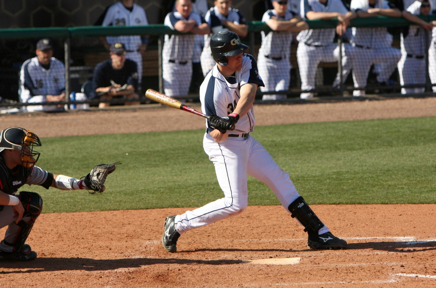 Luke Murton against Rutgers