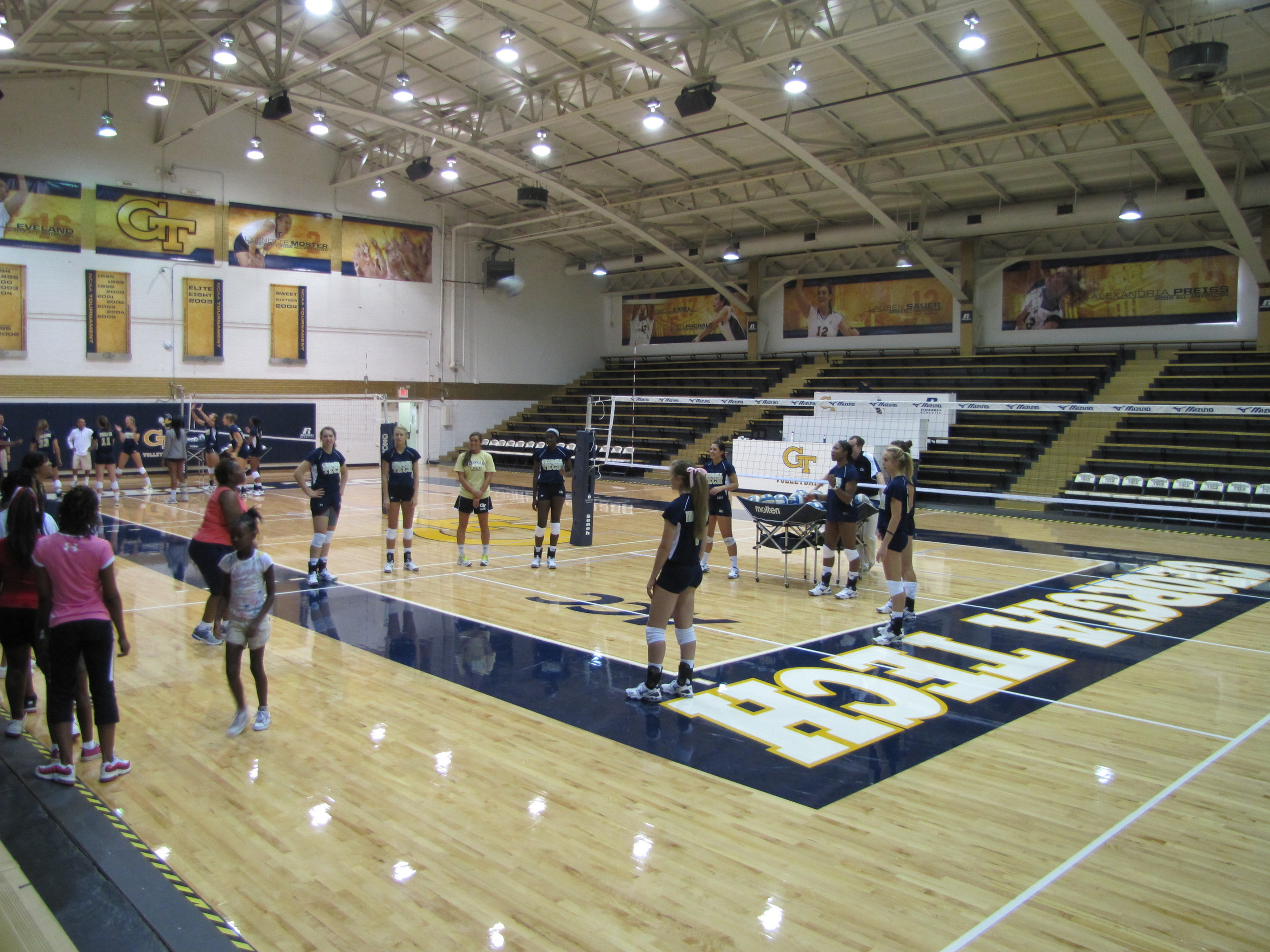 2011 Gold/White Scrimmage and Big Sisters Clinic