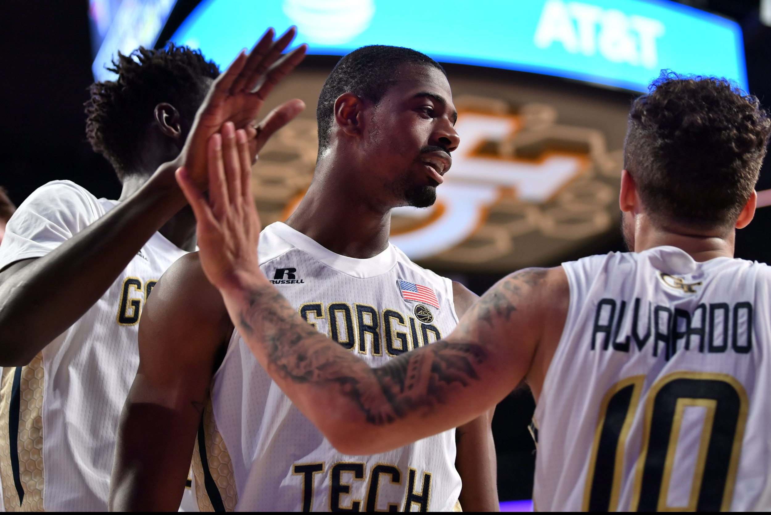 Jose Alvarado (10), Abdoulaye Gueye (34), Curtis Haywood II (13)