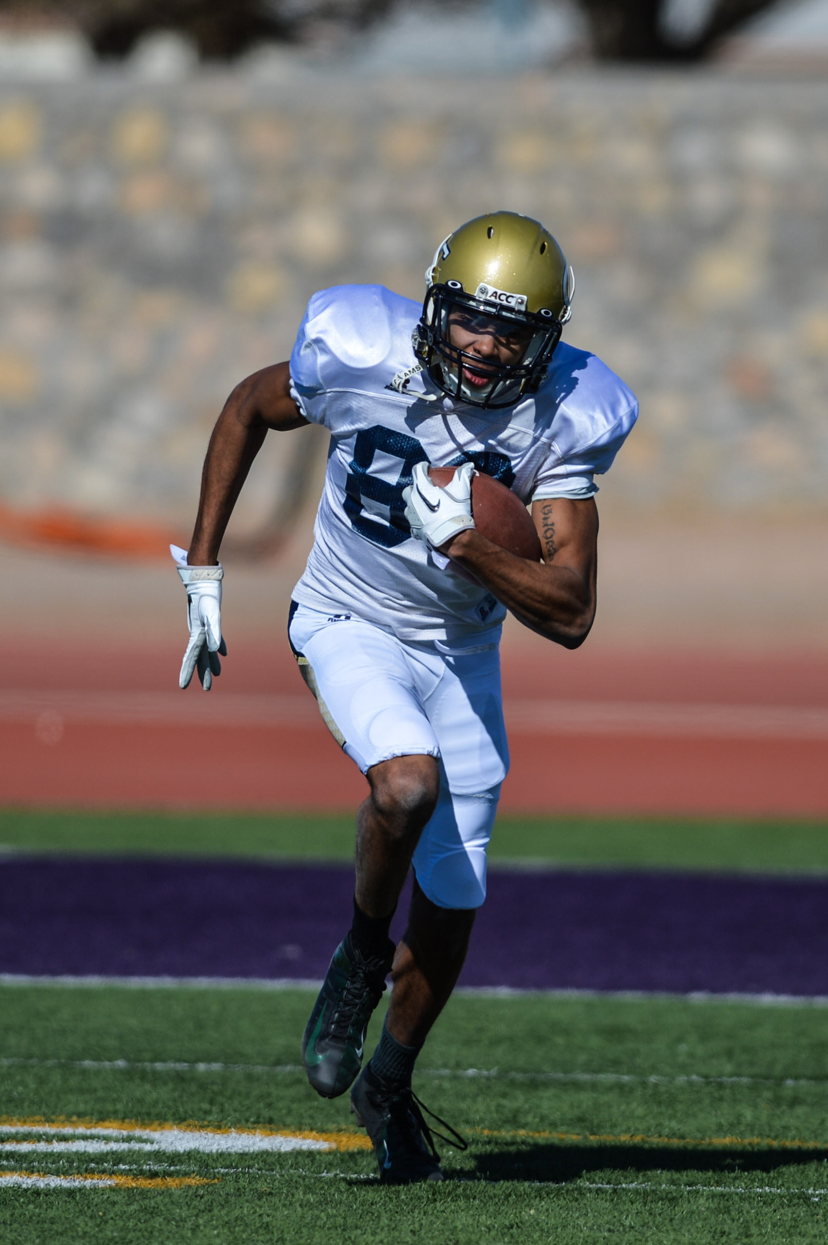 Georgia Tech held it's first practice in El Paso for the 2012 Hyundai Sun Bowl.