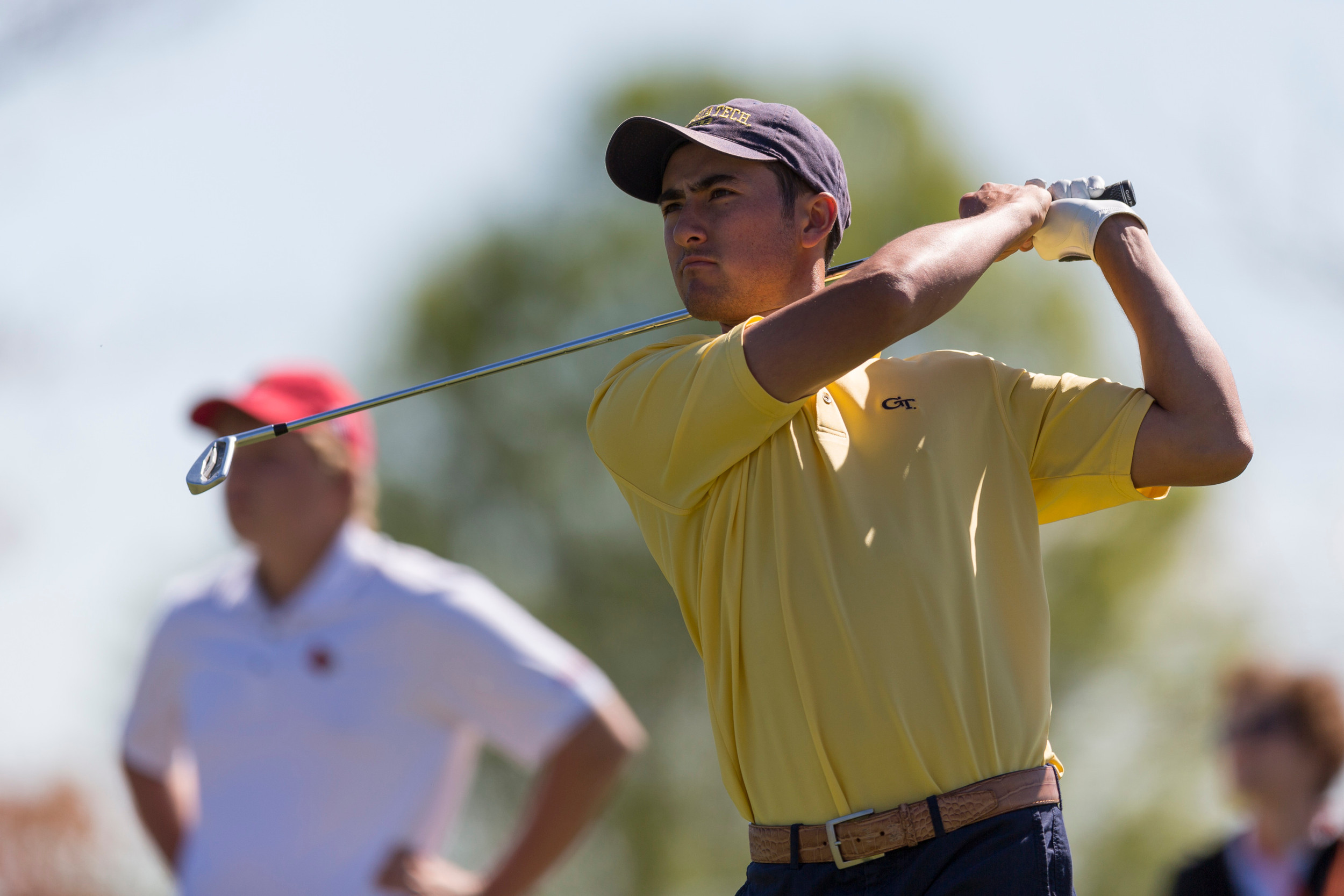 Chris Petefish during the second round of the Clemson Invitational, April 2, 2016