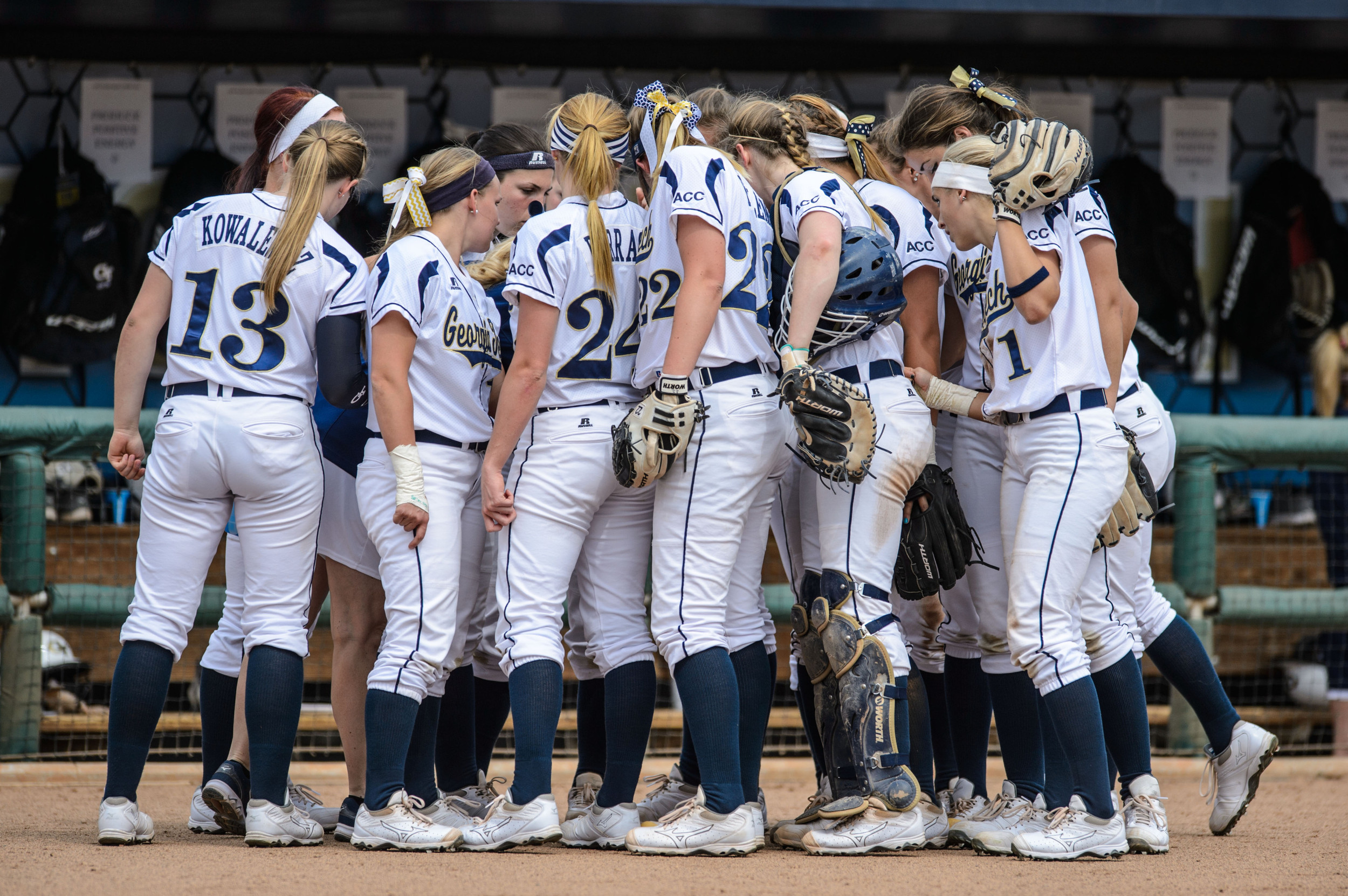 Team huddle