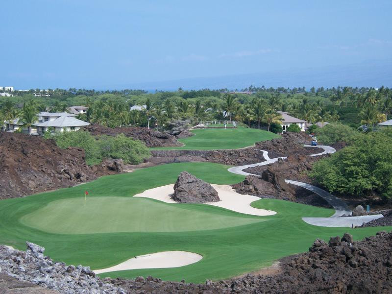 Georgia Tech golf in Hawaii - February 2, 2010
