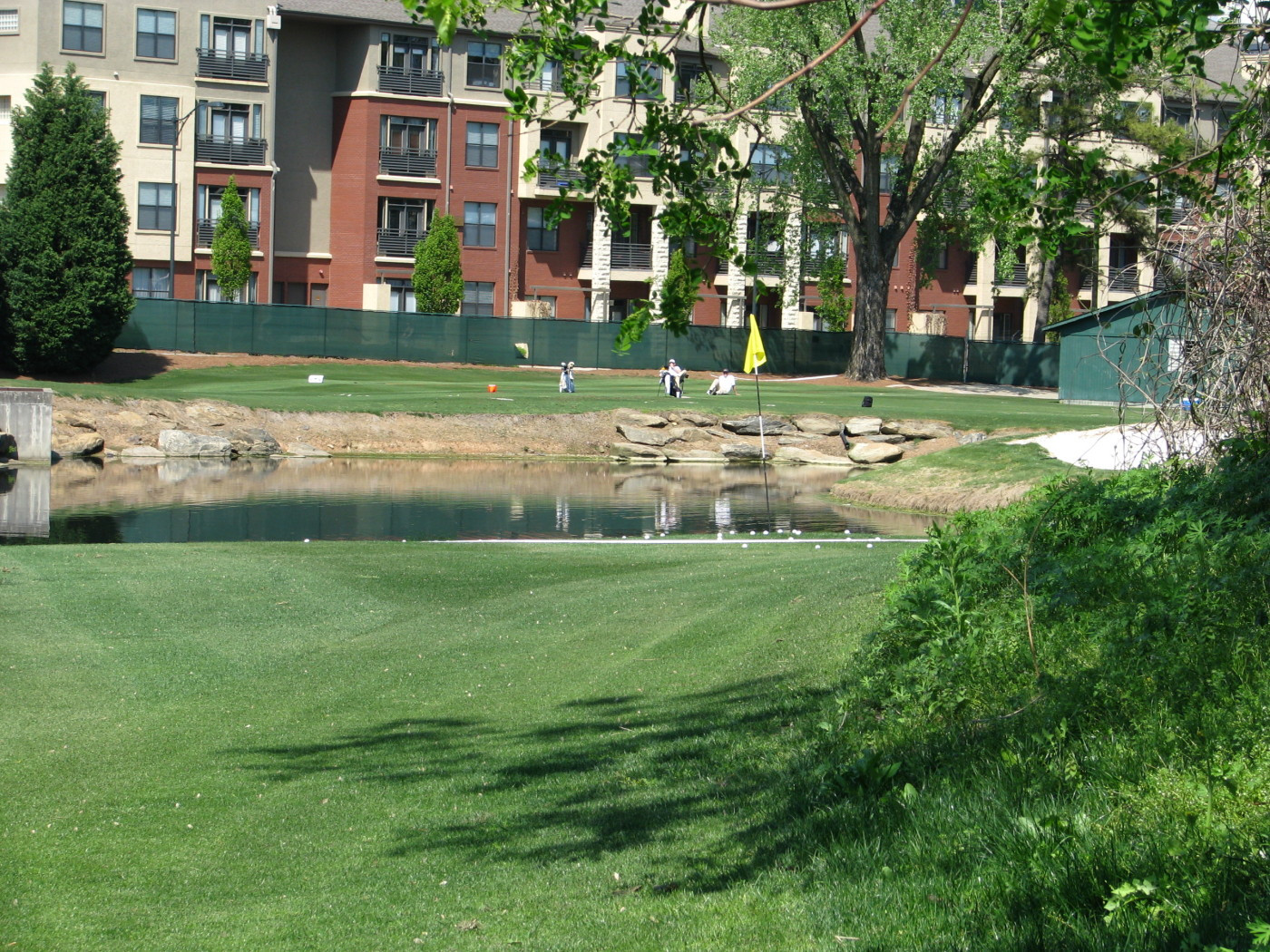 Georgia Tech golf practice range
