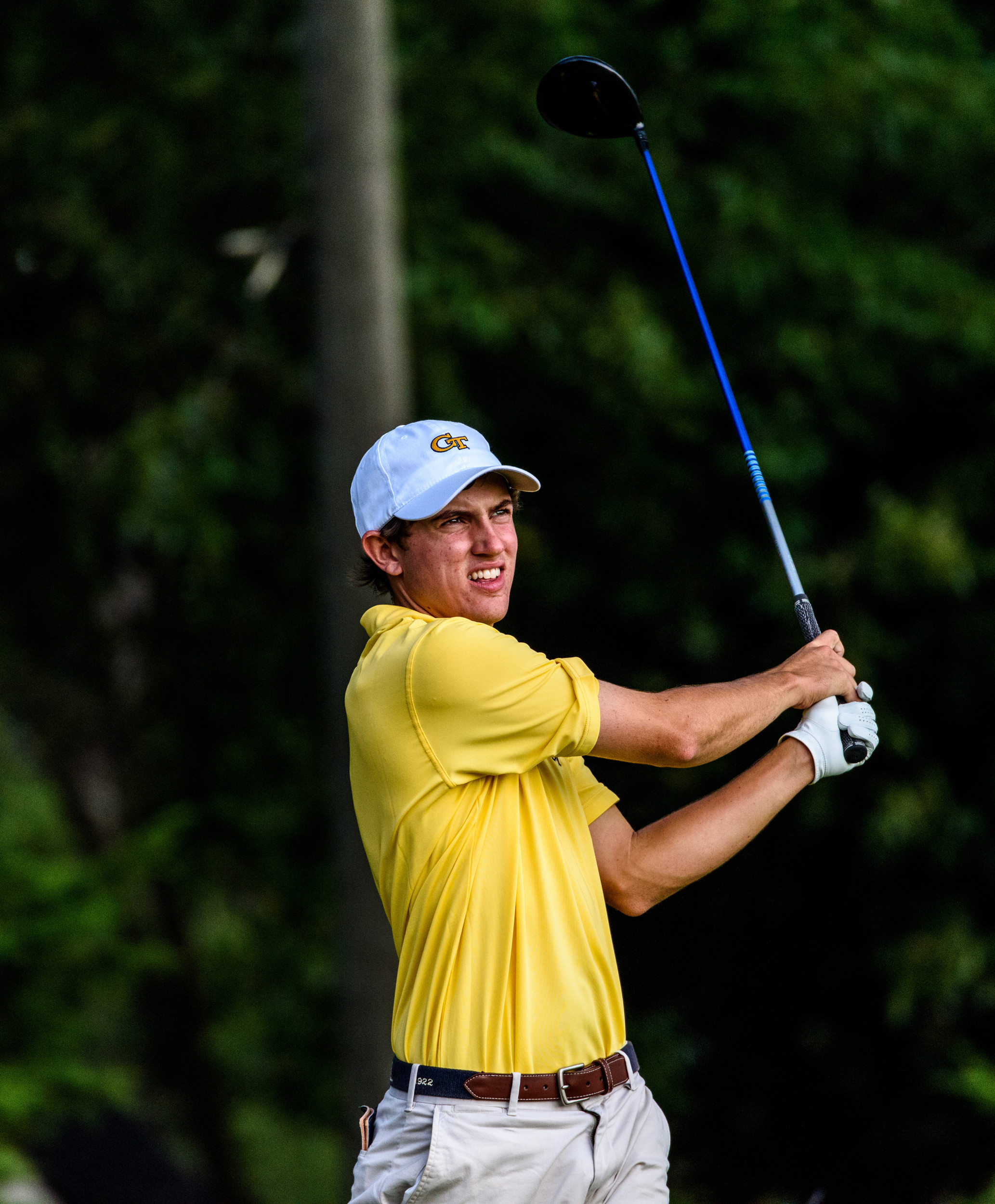 Tye Waller during Georgia Tech golf team qualifying at East Lake Golf Club, August 27, 2015