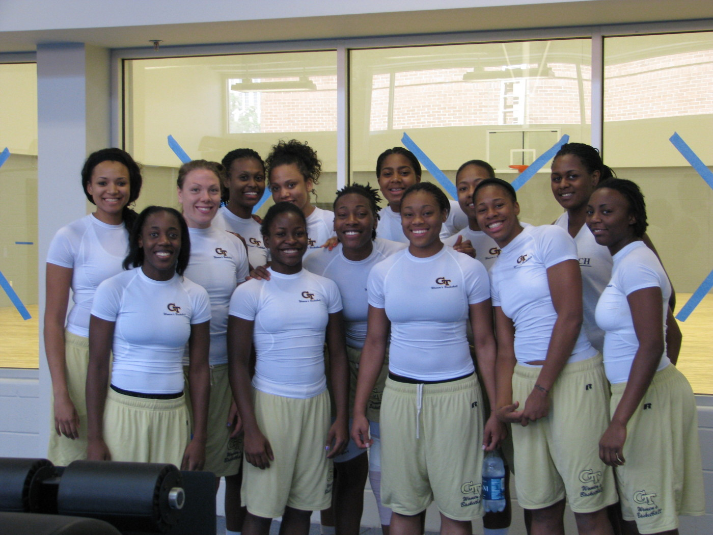 Team tours the Zelnak Center