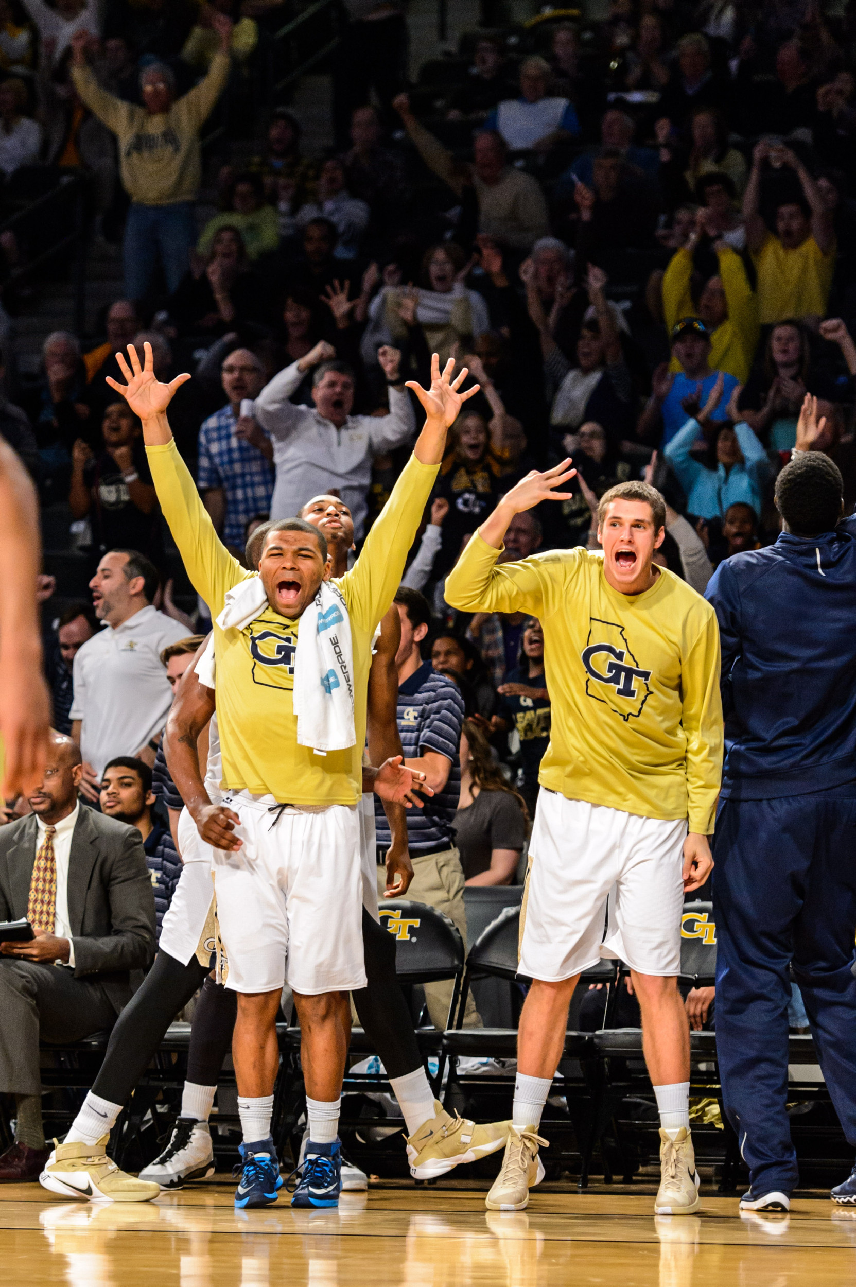 Corey Heyward (5), Rand Rowland (42)