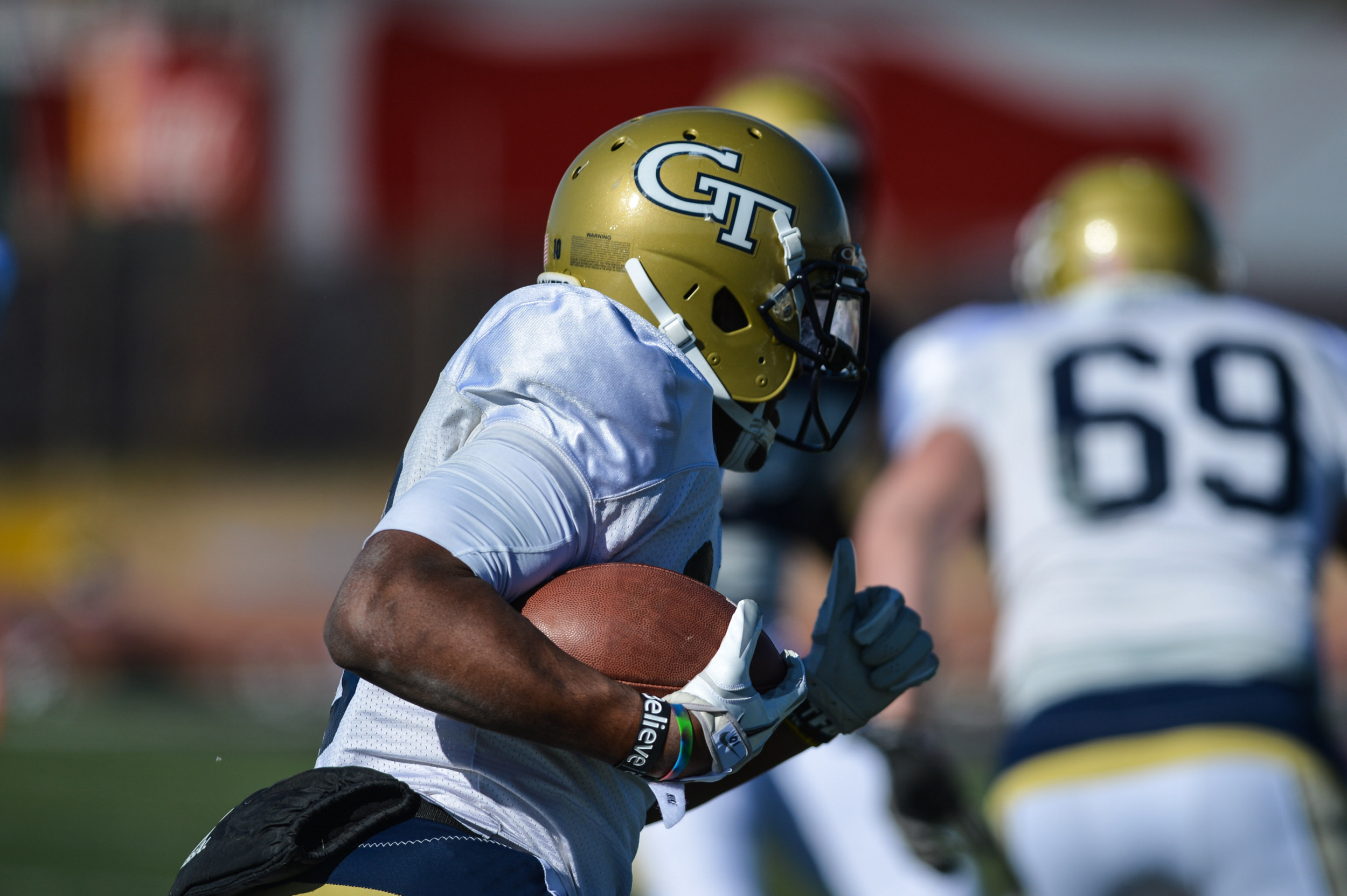Georgia Tech held it's first practice in El Paso for the 2012 Hyundai Sun Bowl.