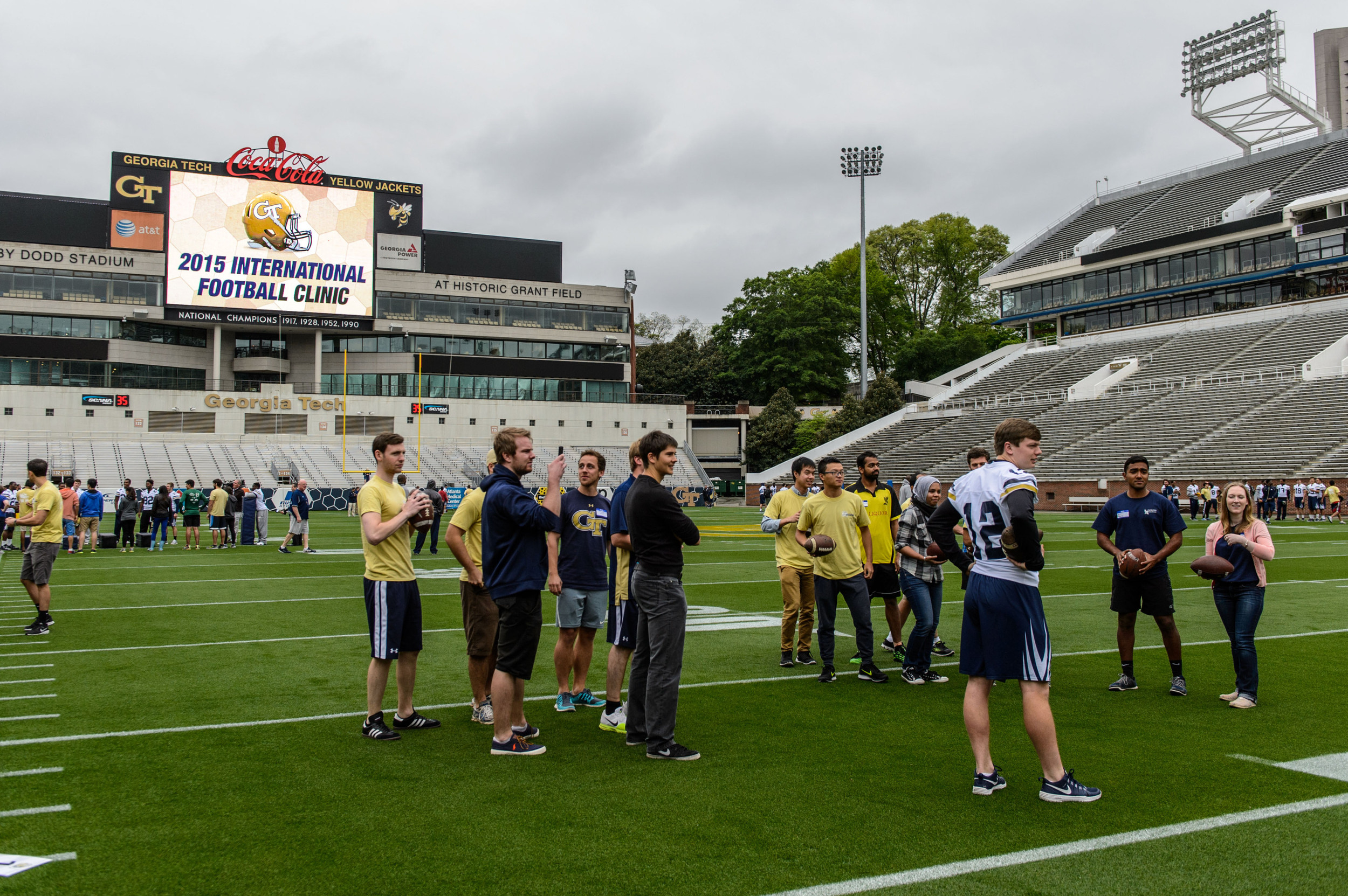 Georgia Tech International Football Clinic