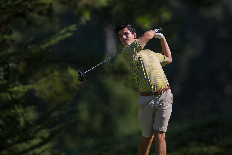 Tyler Joiner of Georgia Tech during the first round of the Carpet Capital Collegiate, September 11, 2015