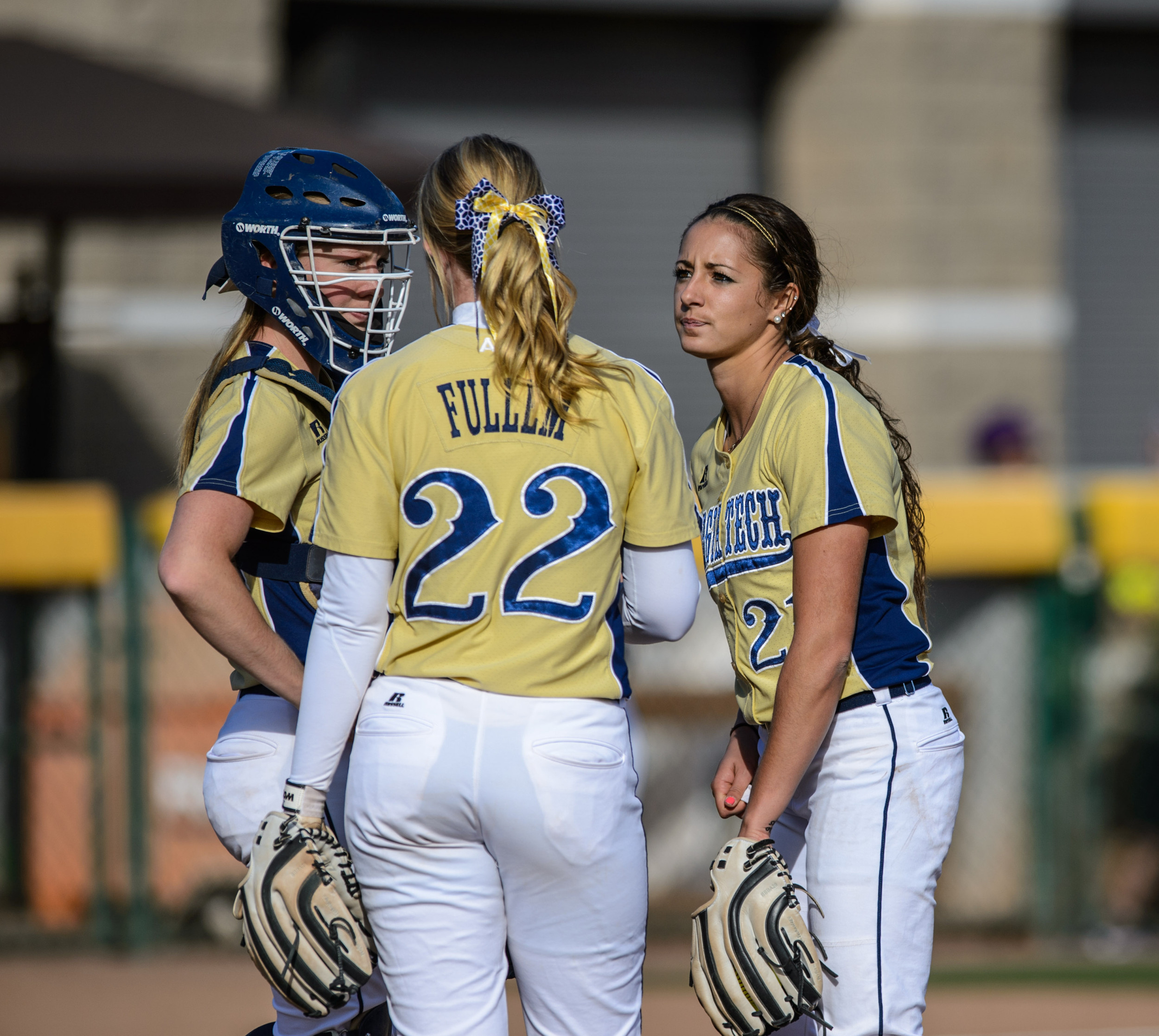 Karly Fullem (22), Kylie Kleinschmidt (21), Alysha Rudnik (25)