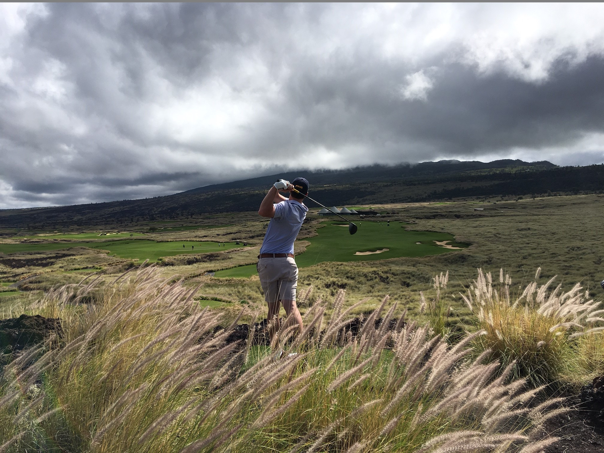 Georgia Tech golf team on the Big Island of Hawai'i 2017